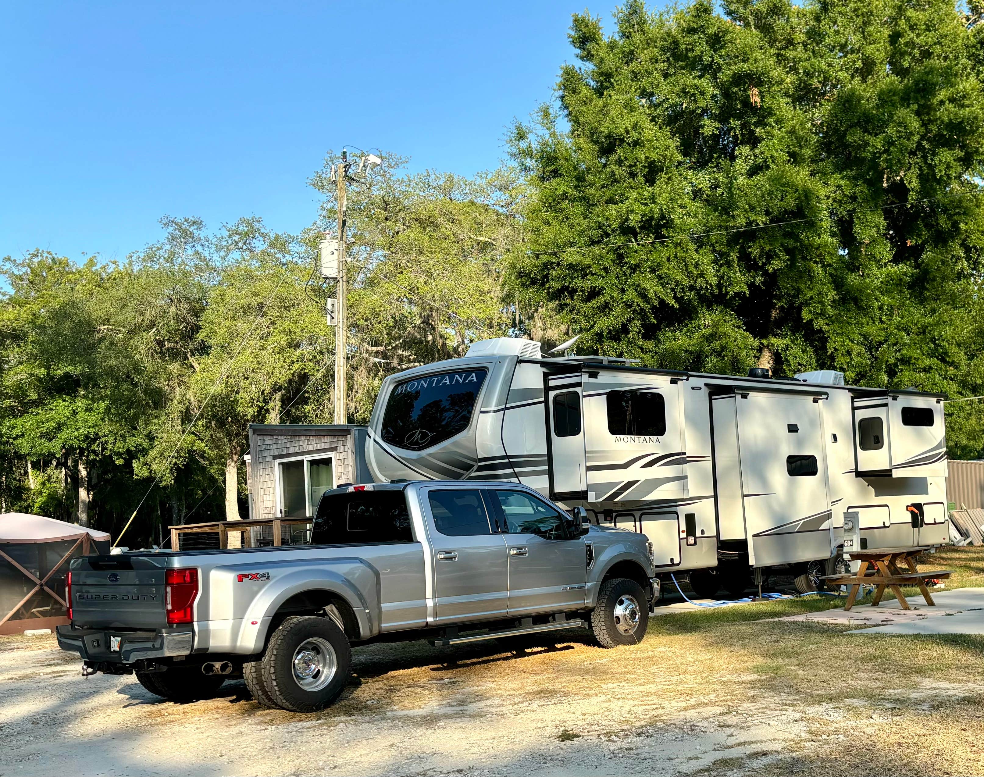 Camper-submitted photo at Eleanor Oaks RV Park near Yankeetown, FL