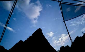 ZachTruthNow's photo of tent camping at Elephant Canyon 3 (EC3) — Canyonlands National Park near Canyonlands National Park