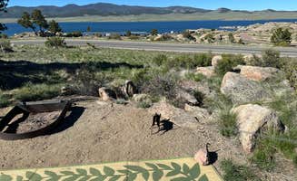 James P.'s photo of camping with pets at Rocky Ridge Camground — Eleven Mile State Park near Pike and San Isabel National Forests and Cimarron and Comanche National Grasslands