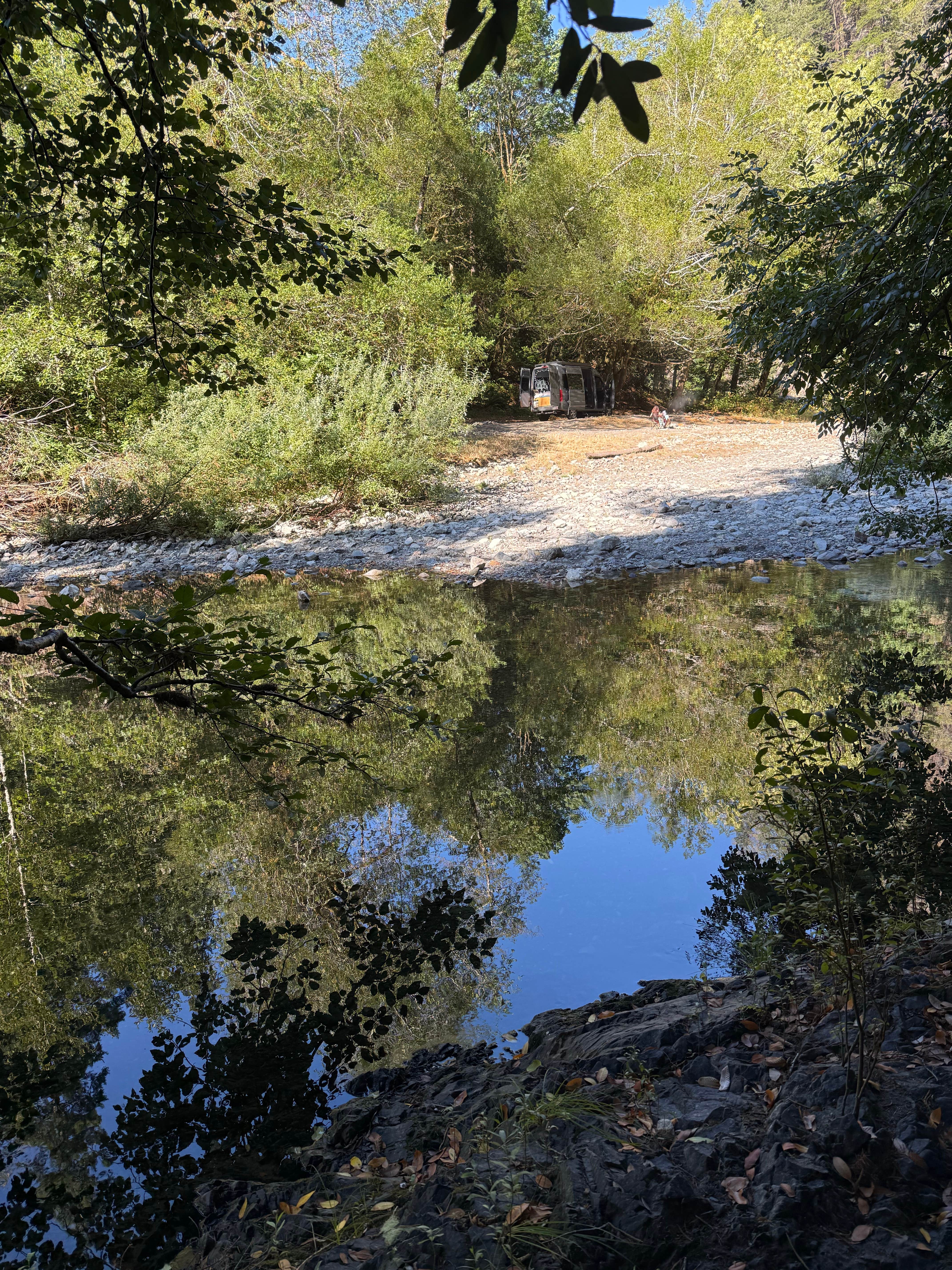 Camper-submitted photo at Elk River "Stony Beach" Dispersed Camping near Port Orford, OR