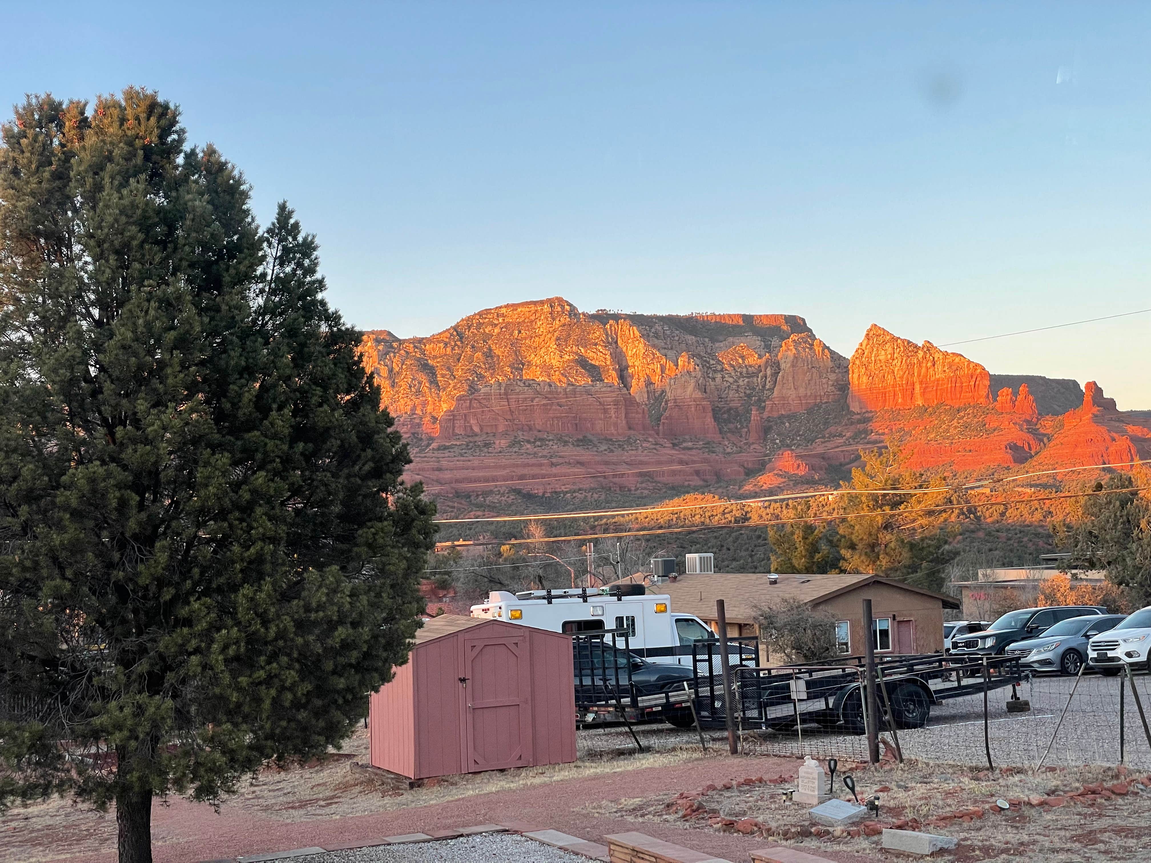 Camper submitted image from Elks Lodge Sedona - 1