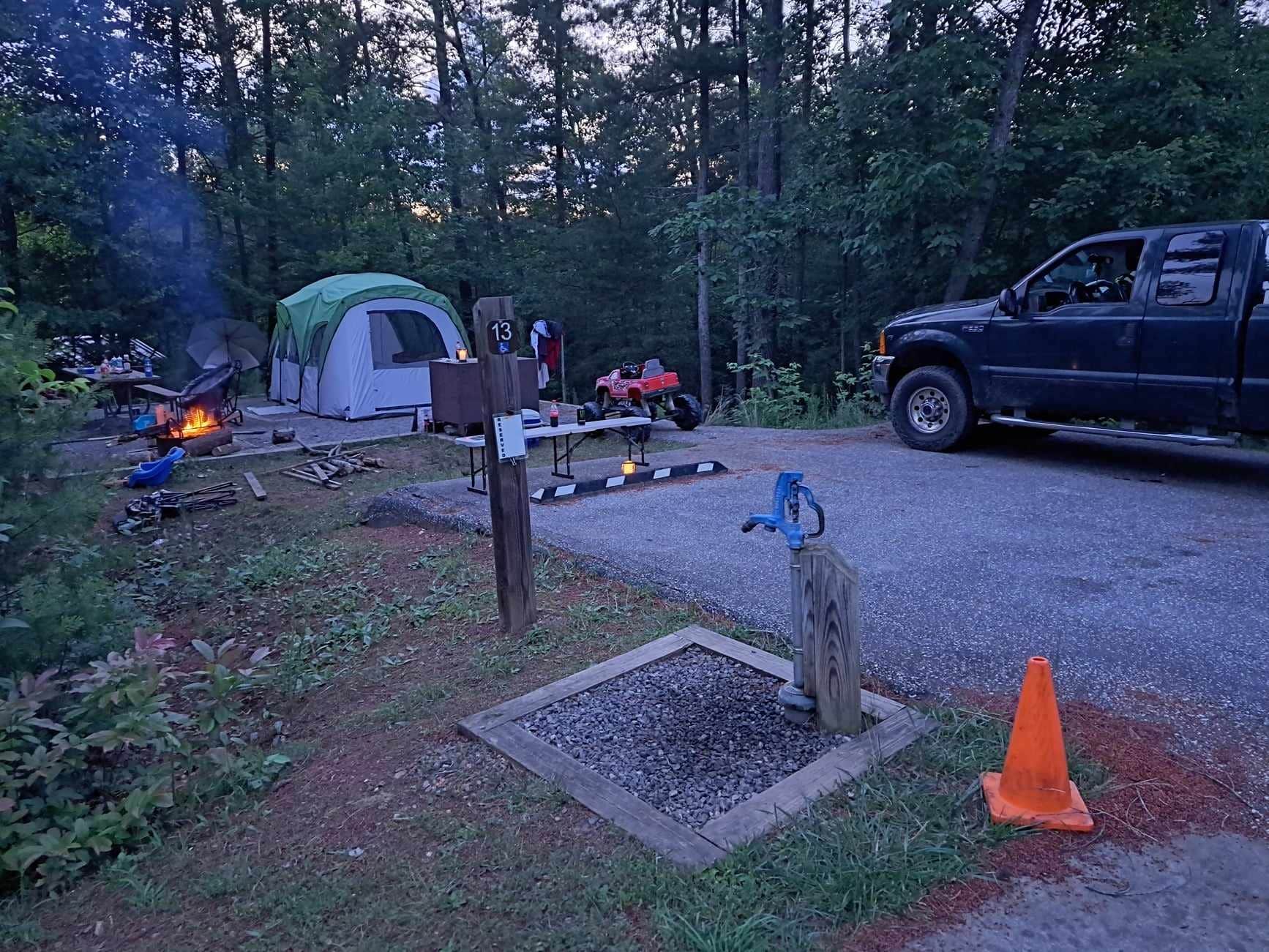 Nicole D.'s photo at Emberglow Outdoor Resort near Landrum, SC