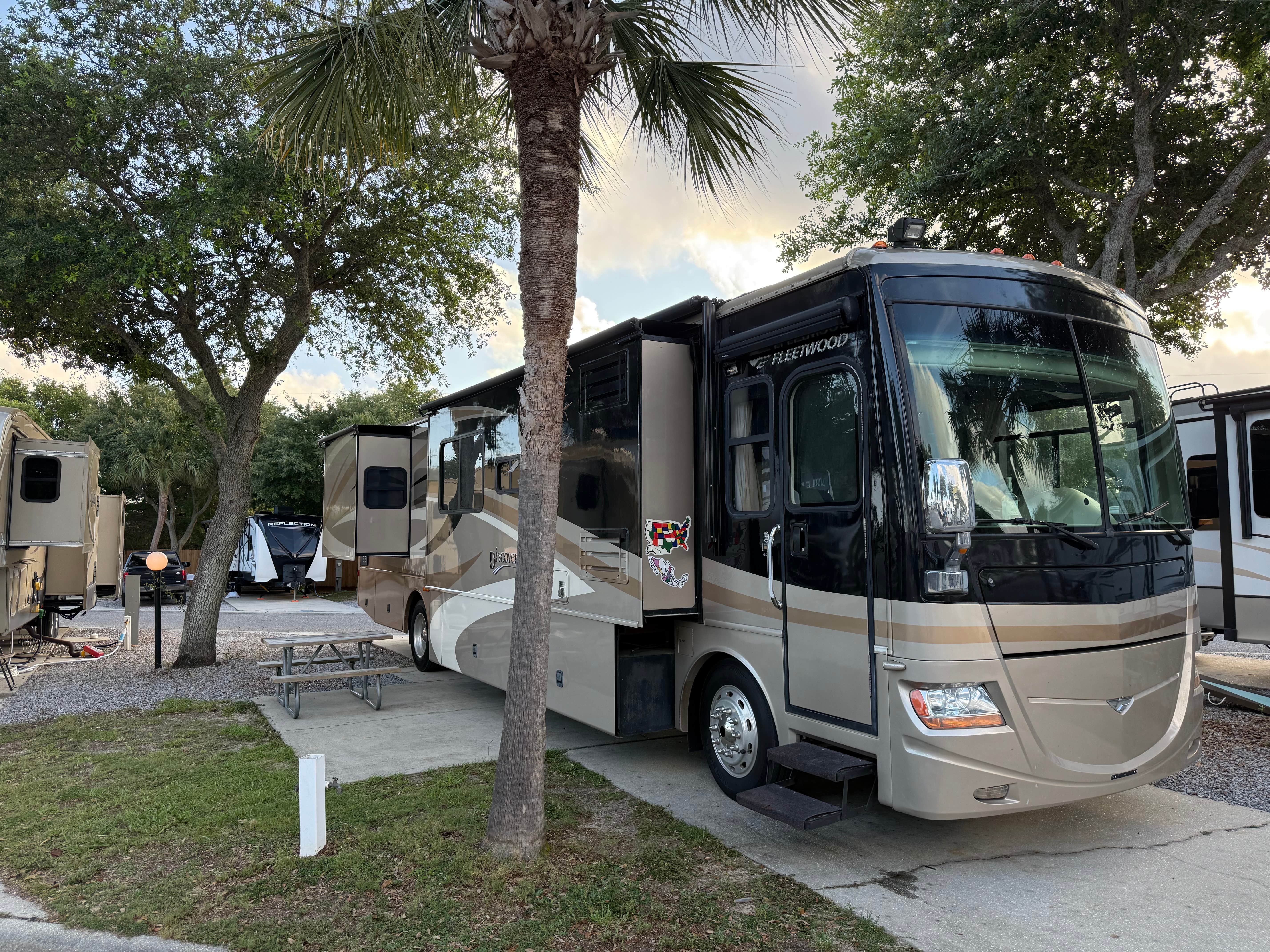 Andrew H.'s photo of rv camping at Emerald Beach RV Park near Silver Springs, FL