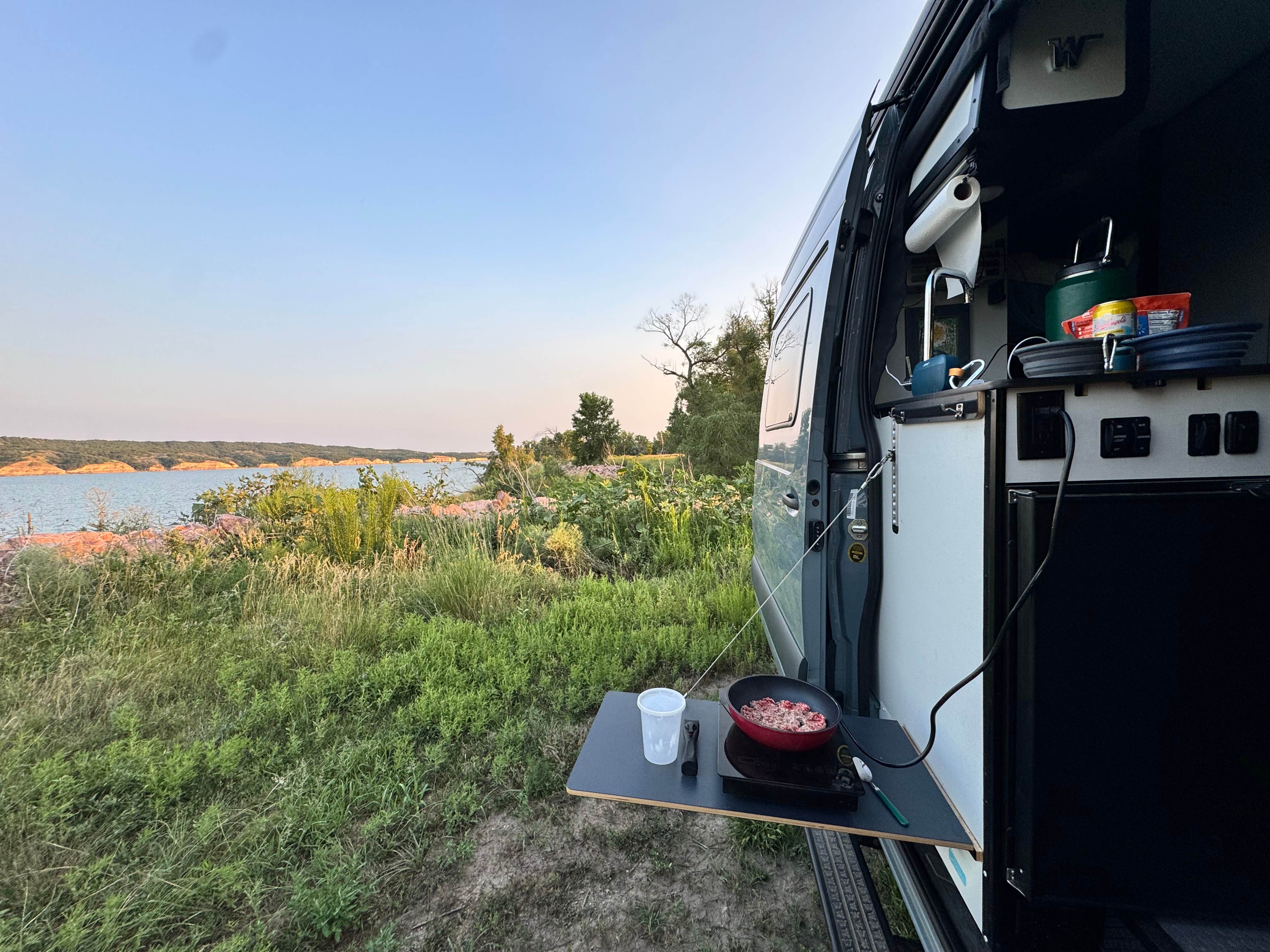 Camper-submitted photo at End Of Shoreline Dispersed near Chamberlain, SD