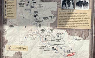 Roger W.'s photo of camping with a horse at Equestrian Campground — Palo Duro Canyon State Park near McClellan Creek National Grassland