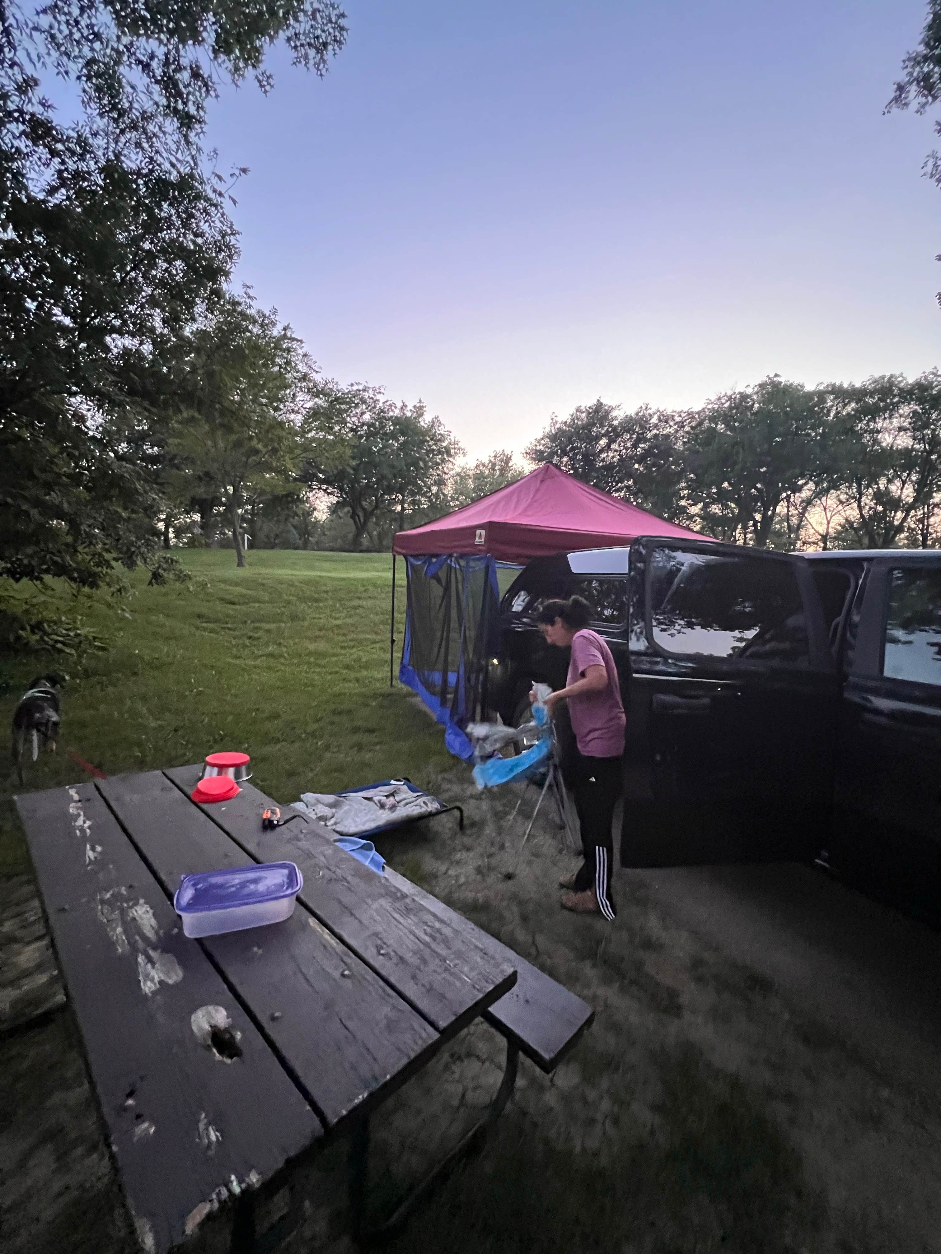 Gerard E.'s photo at Eugene T. Mahoney State Park Campground near Boys Town, NE