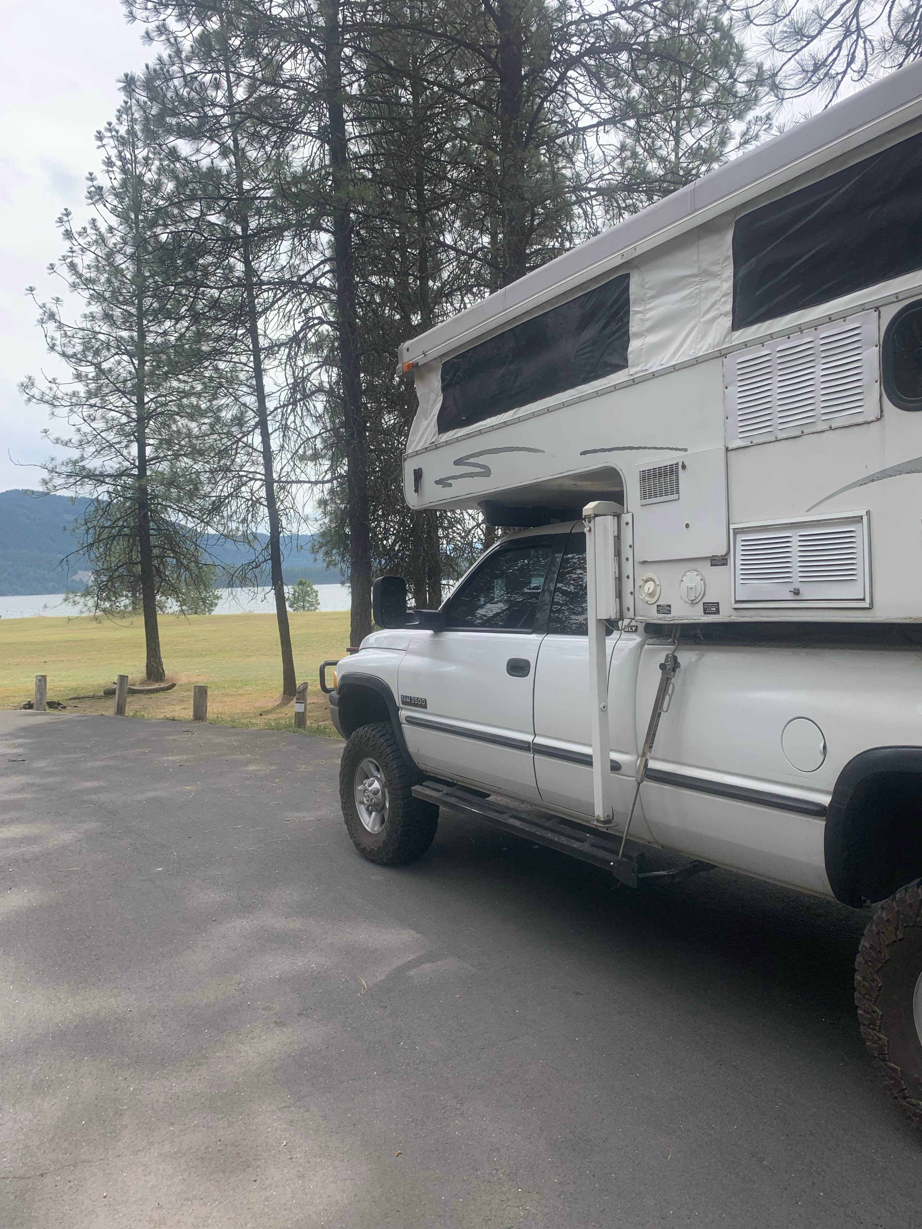Camper-submitted photo at Evans Campground — Lake Roosevelt National Recreation Area near Kettle Valley, WA