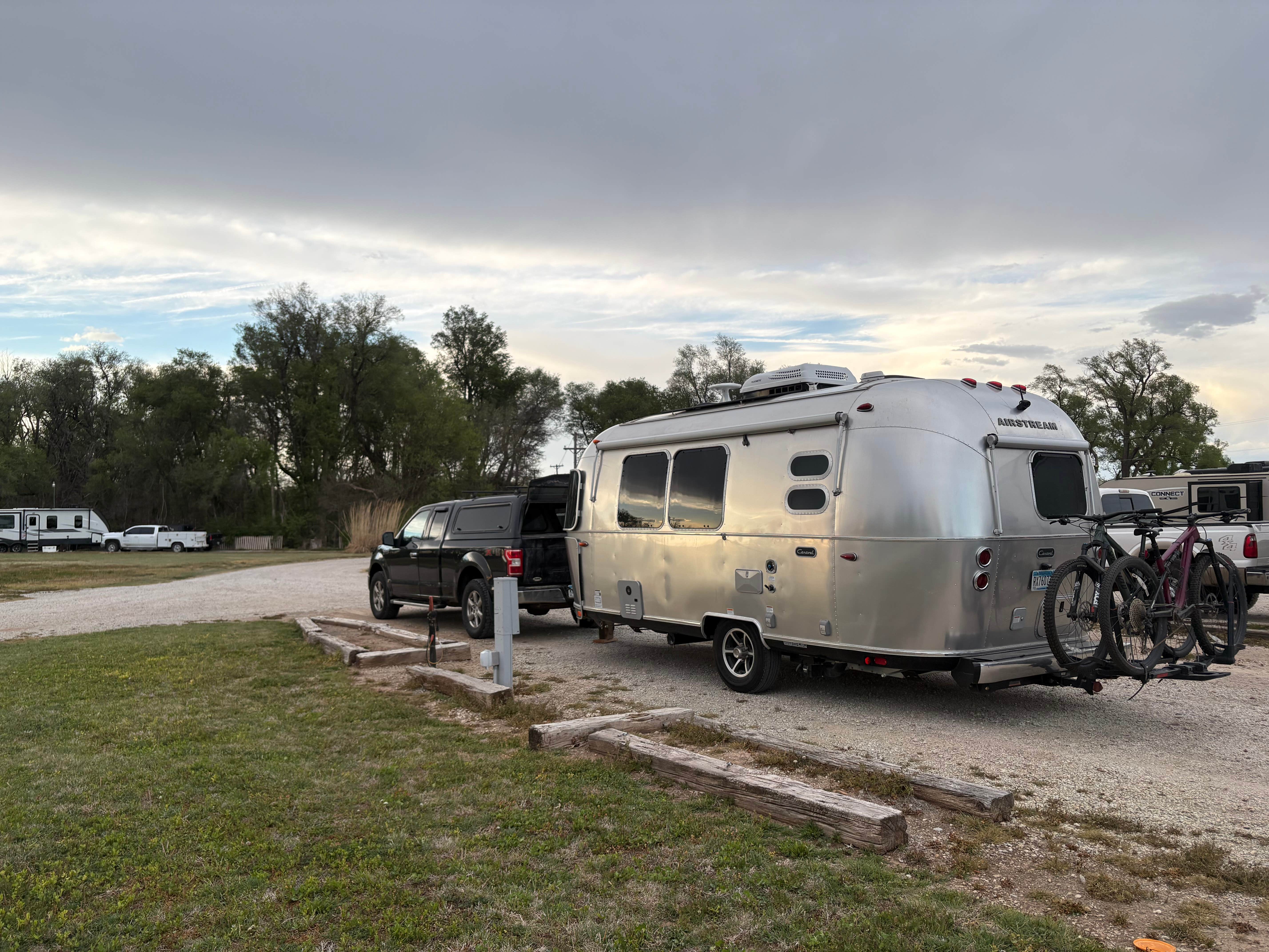 Camper-submitted photo at The Evergreen Inn-Motel & RV Park near Cunningham, KS