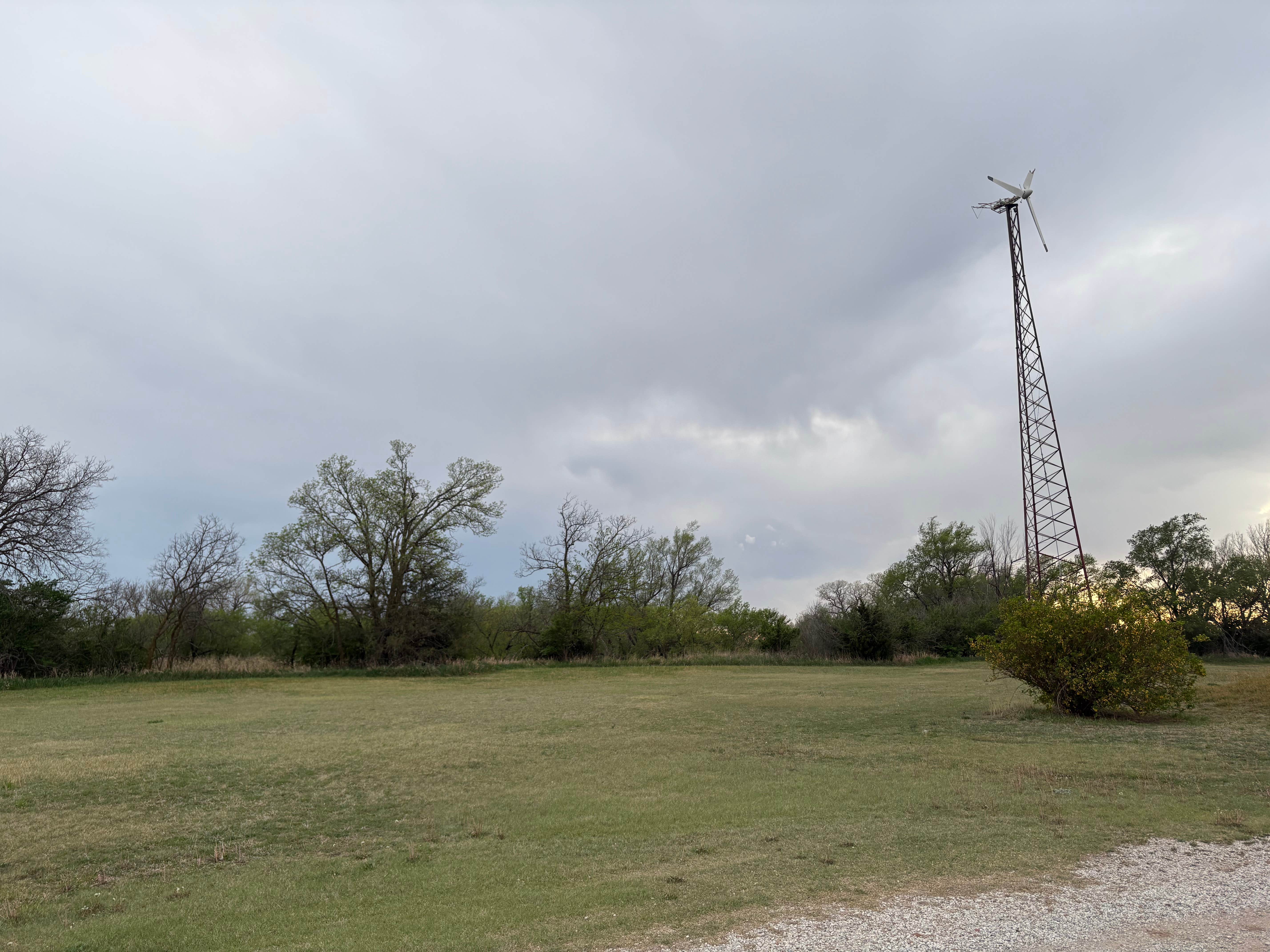 Camper-submitted photo at The Evergreen Inn-Motel & RV Park near Cunningham, KS