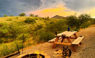 Claudia W.'s photo of camping with pets at Exception Ranch in Arizona