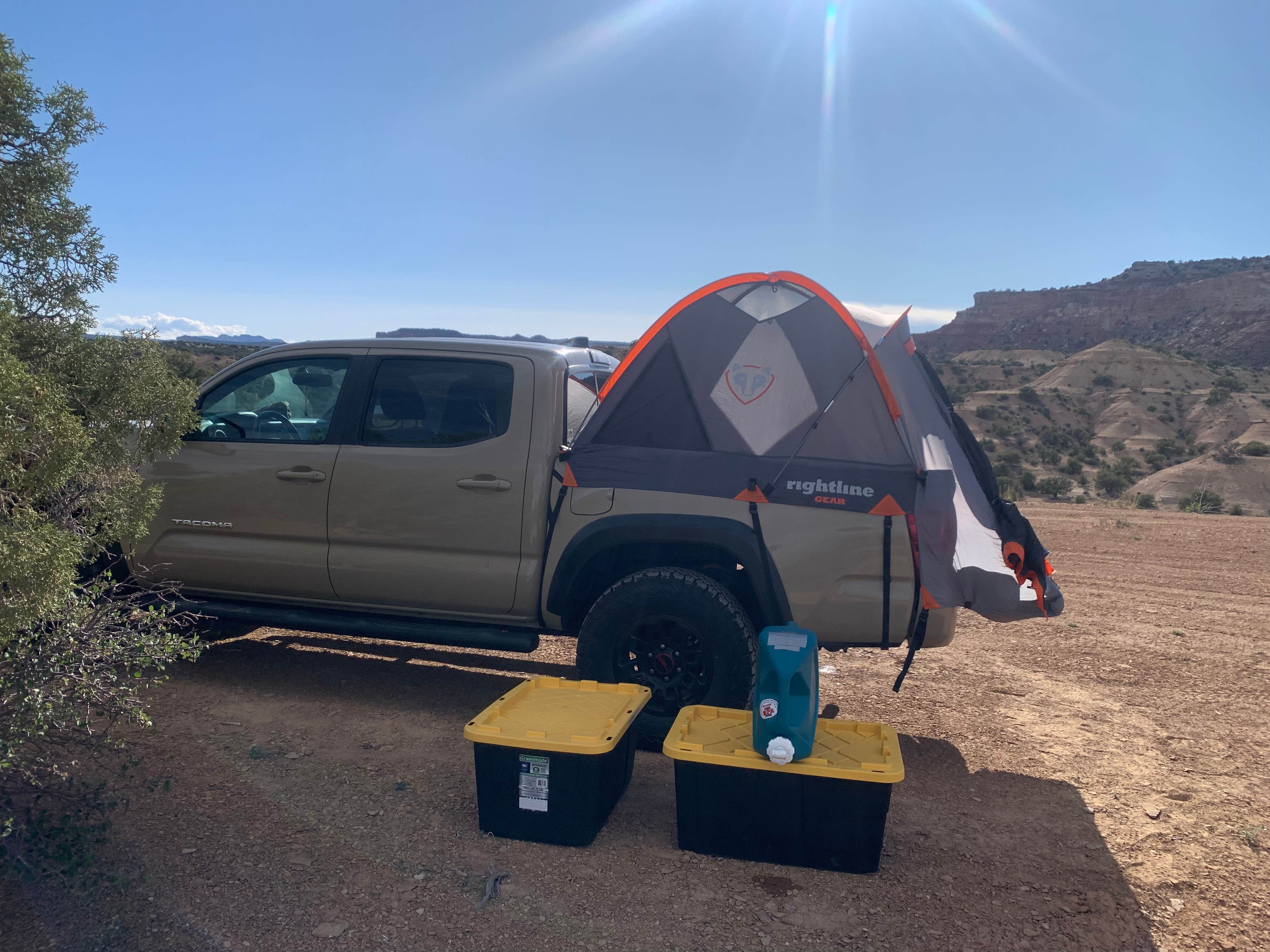 Andrew S.'s photo of a dispersed camping area at Exit 131 Dispersed Camping near Ferron, UT