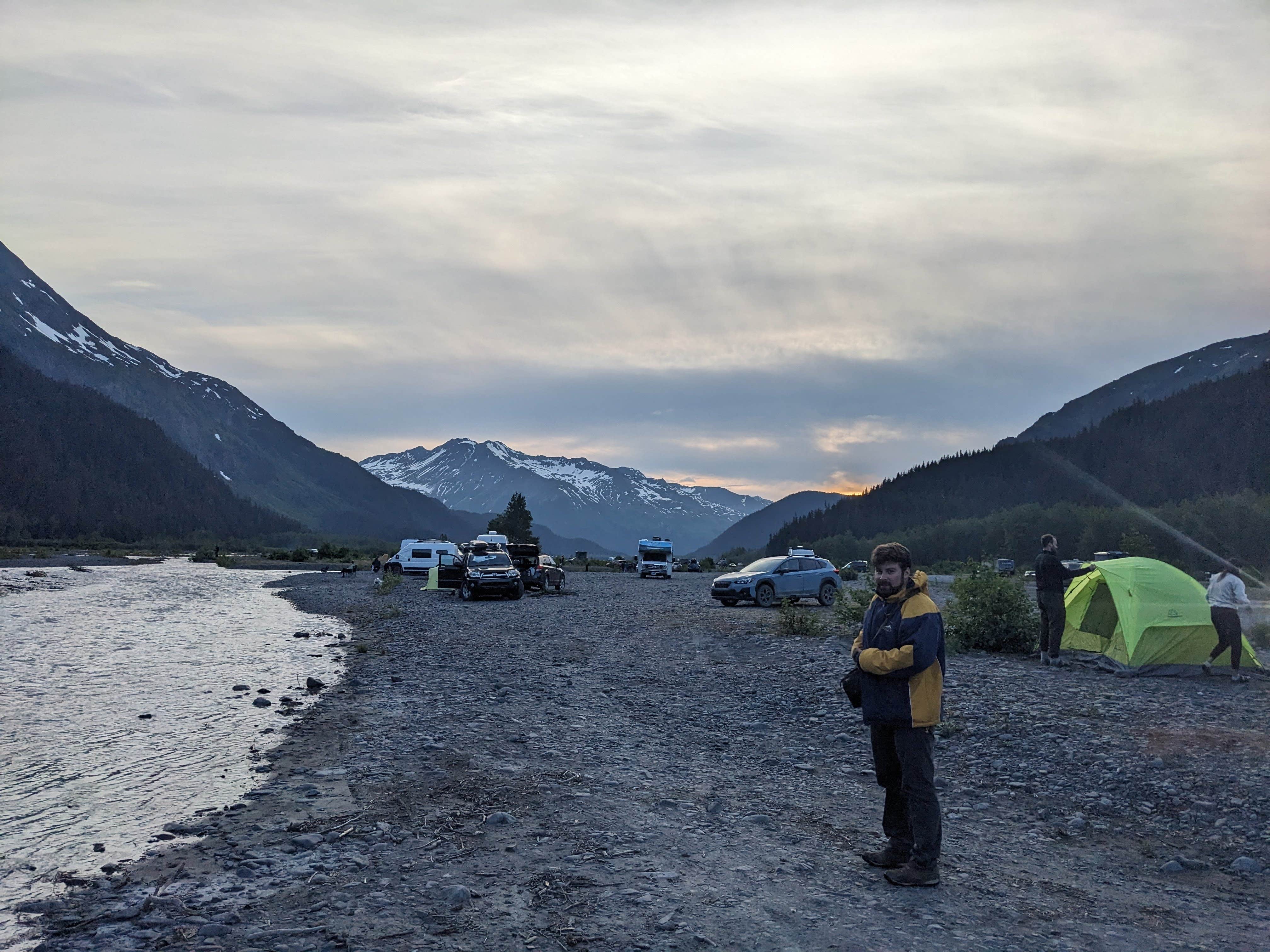 Camper-submitted photo at Exit Glacier Road Designated Special Use Area near Seward, AK