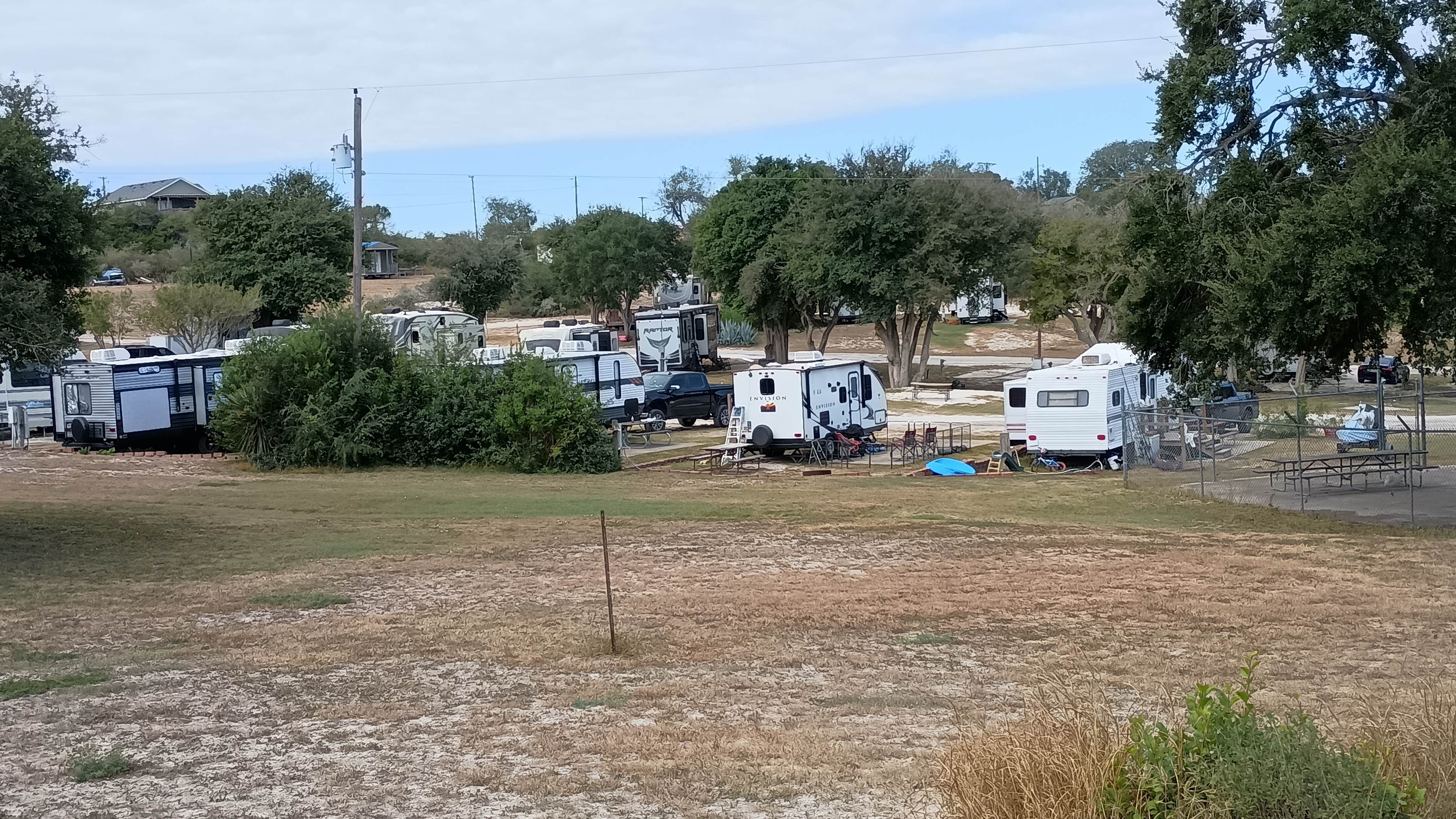 Camper-submitted photo at EZ Living RV Park near Mathis, TX