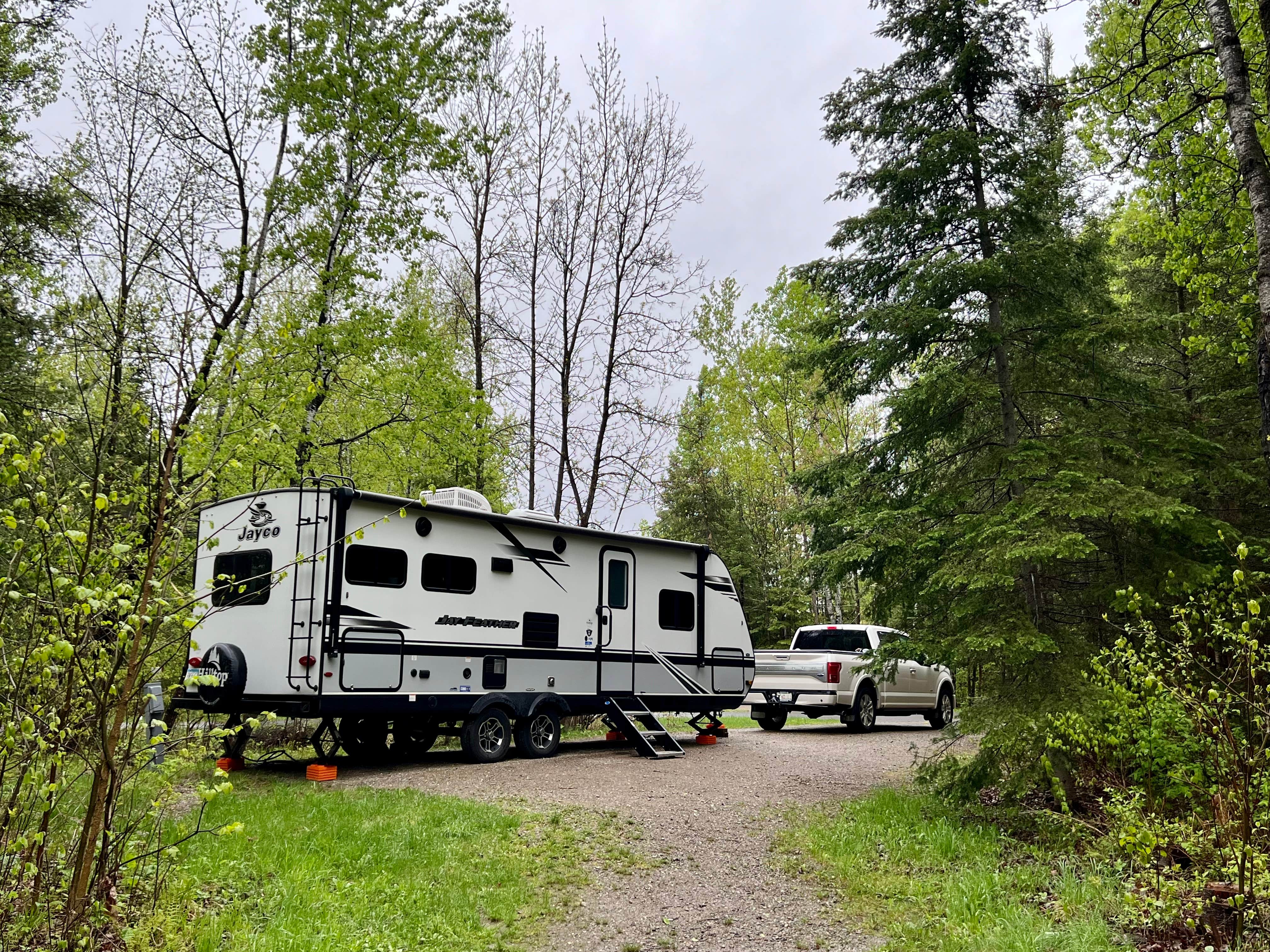 Deb M.'s photo of rv camping at Superior National Forest Fall Lake Campground near Superior National Forest
