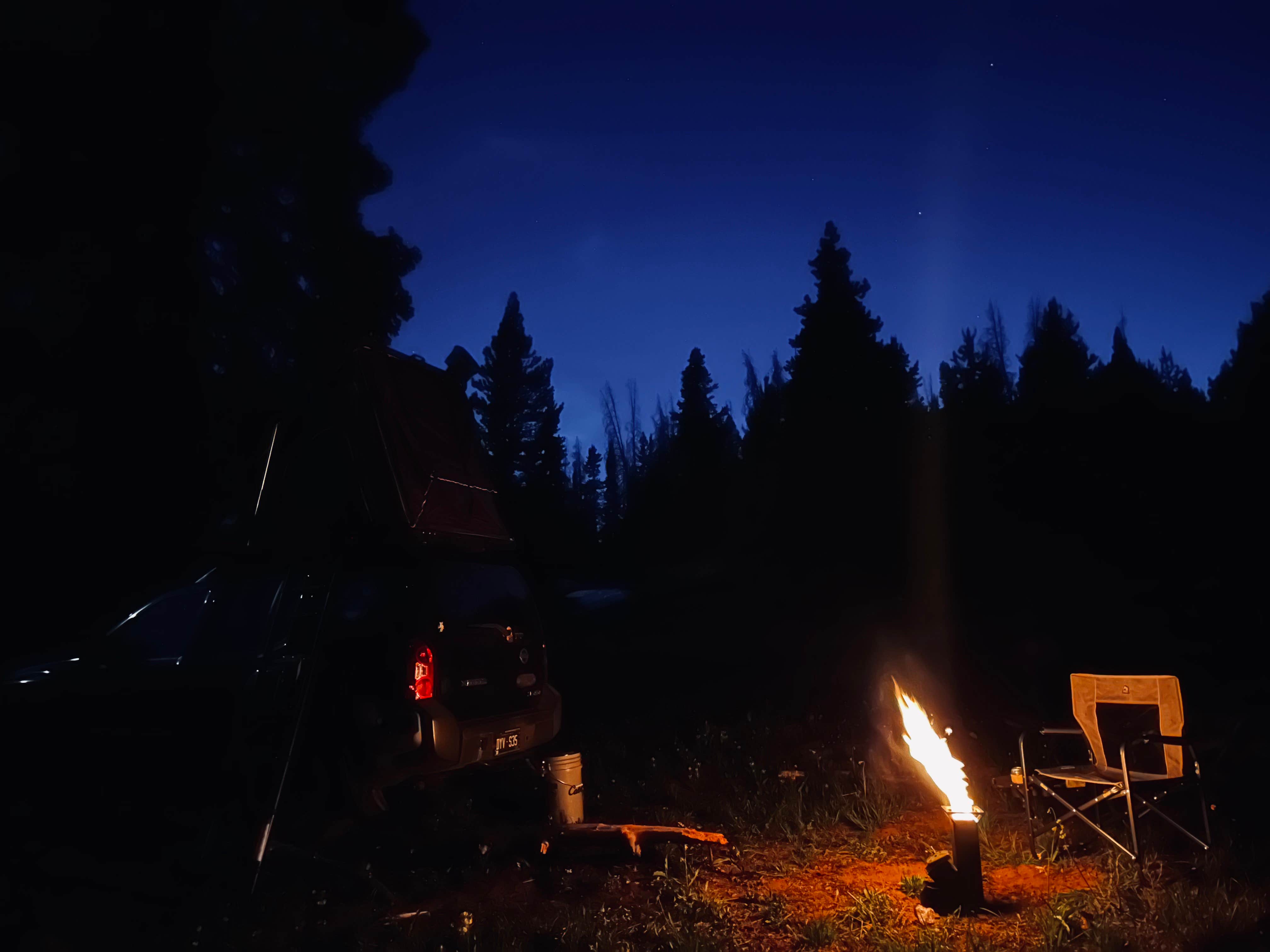 Camping near Rabbit Ears Peak Road: Falls Road Dispersed Campsite, Steamboat Springs, Colorado
