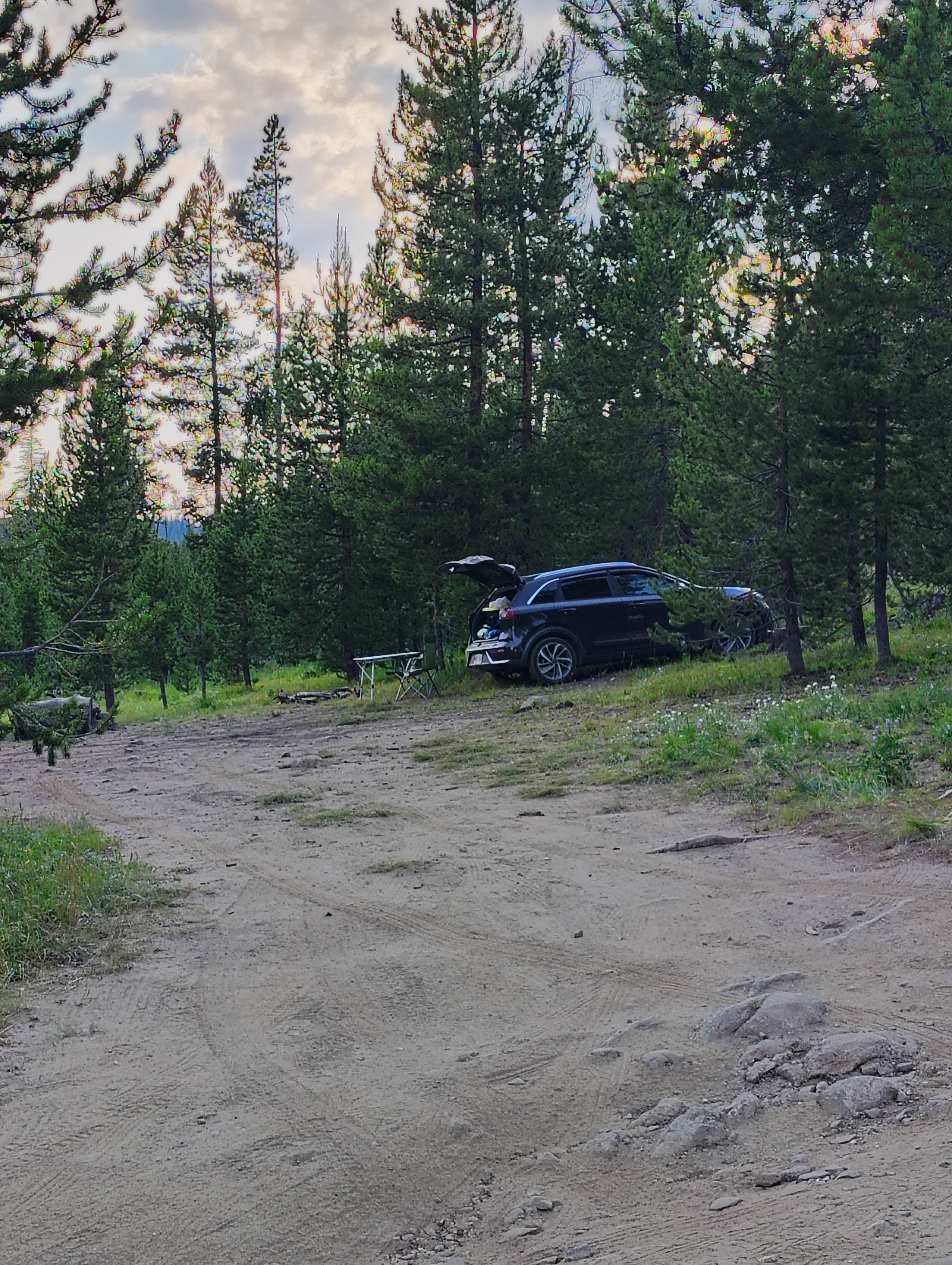Camper-submitted photo at Falls Road Dispersed Campsite near Oak Creek, CO