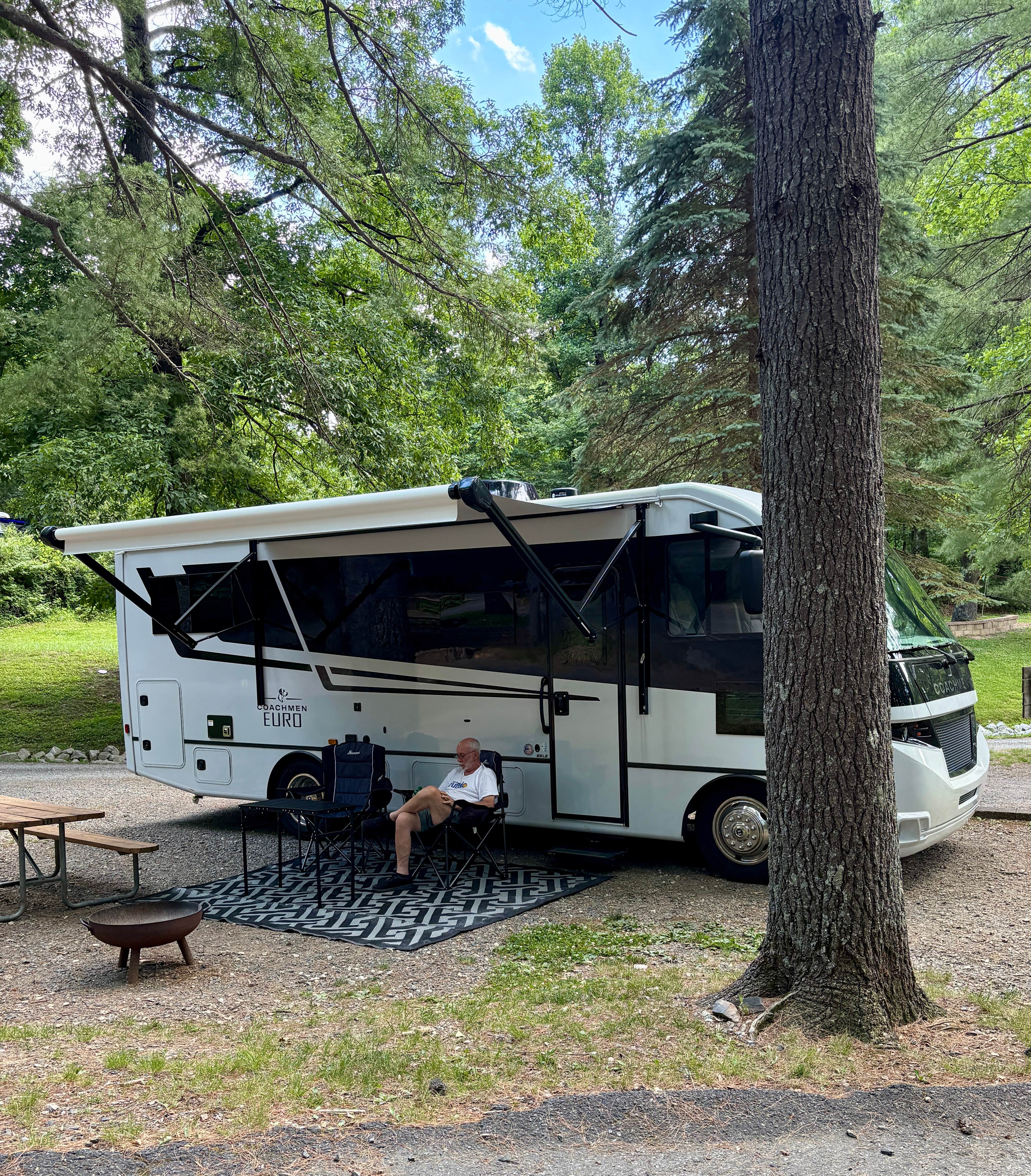 Bill L.'s photo of rv camping at Fancy Gap-Blue Ridge Parkway KOA near Galax, VA