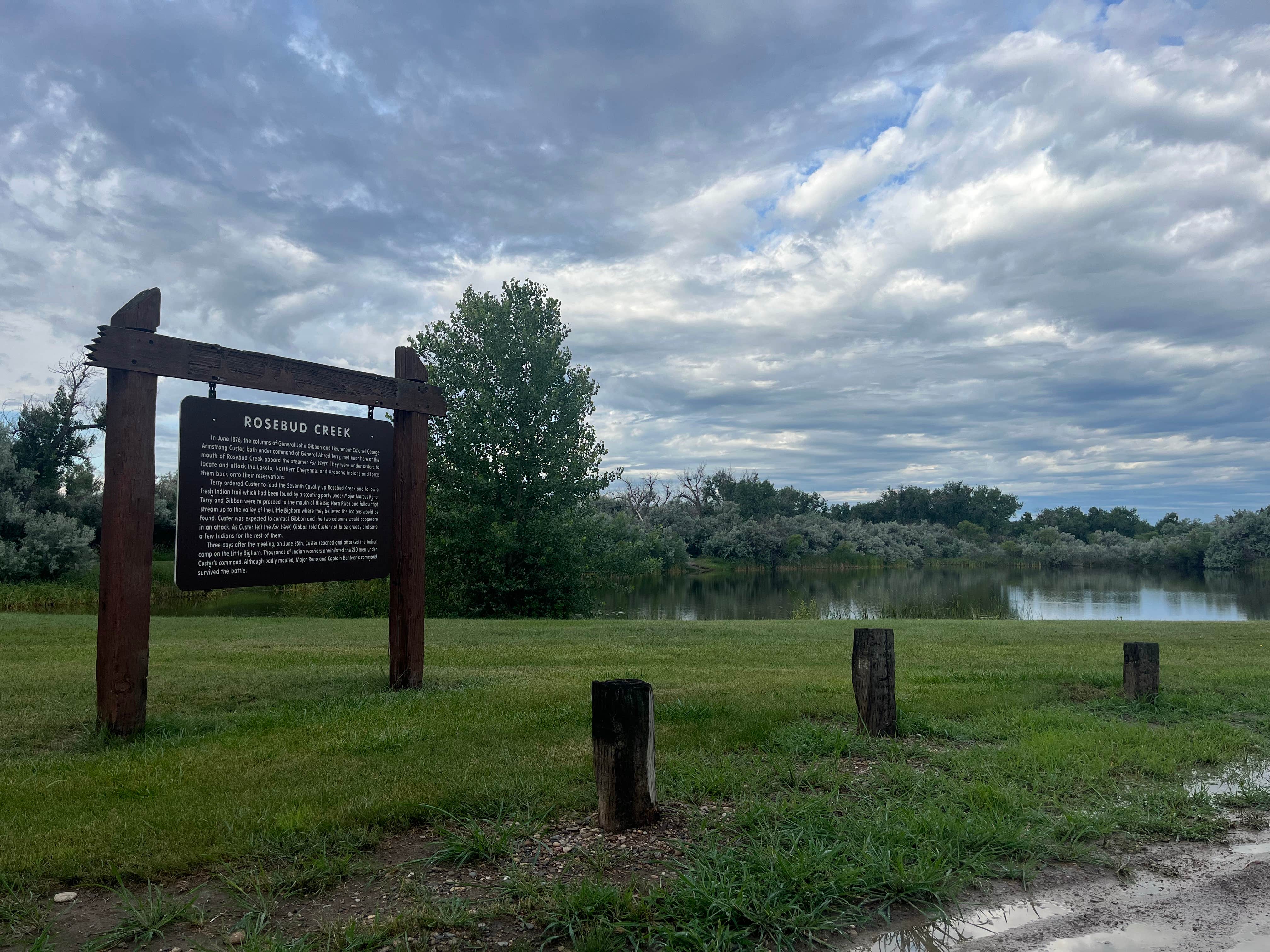 Camper-submitted photo at Far West on the Yellowstone River near Miles City, MT