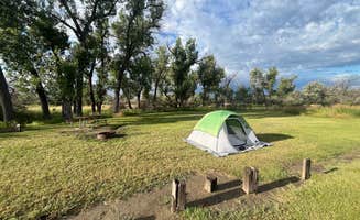 Joseph W.'s photo of tent camping at Far West on the Yellowstone River in Montana