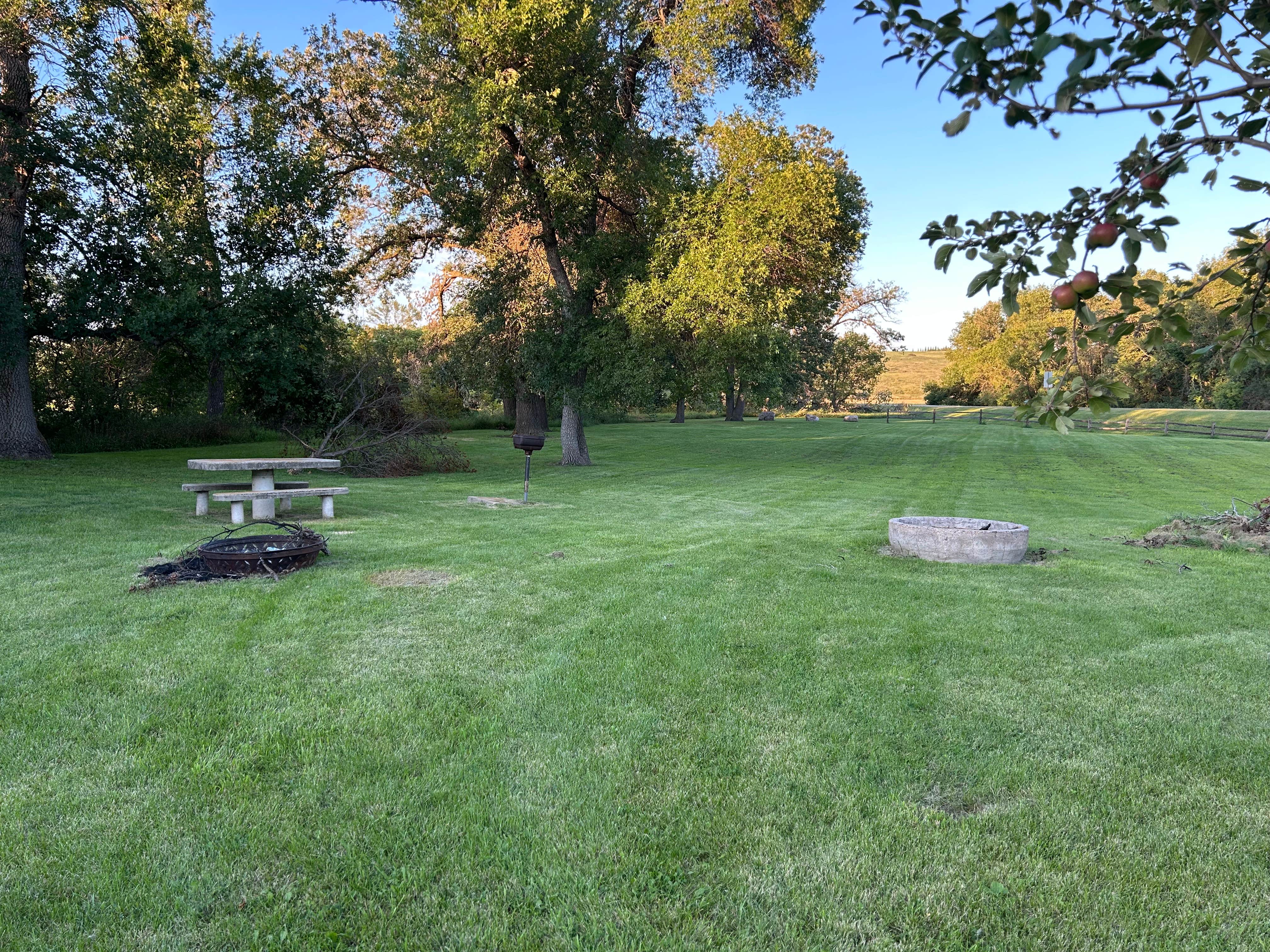 Camper-submitted photo at Faust Park near Valley City, ND