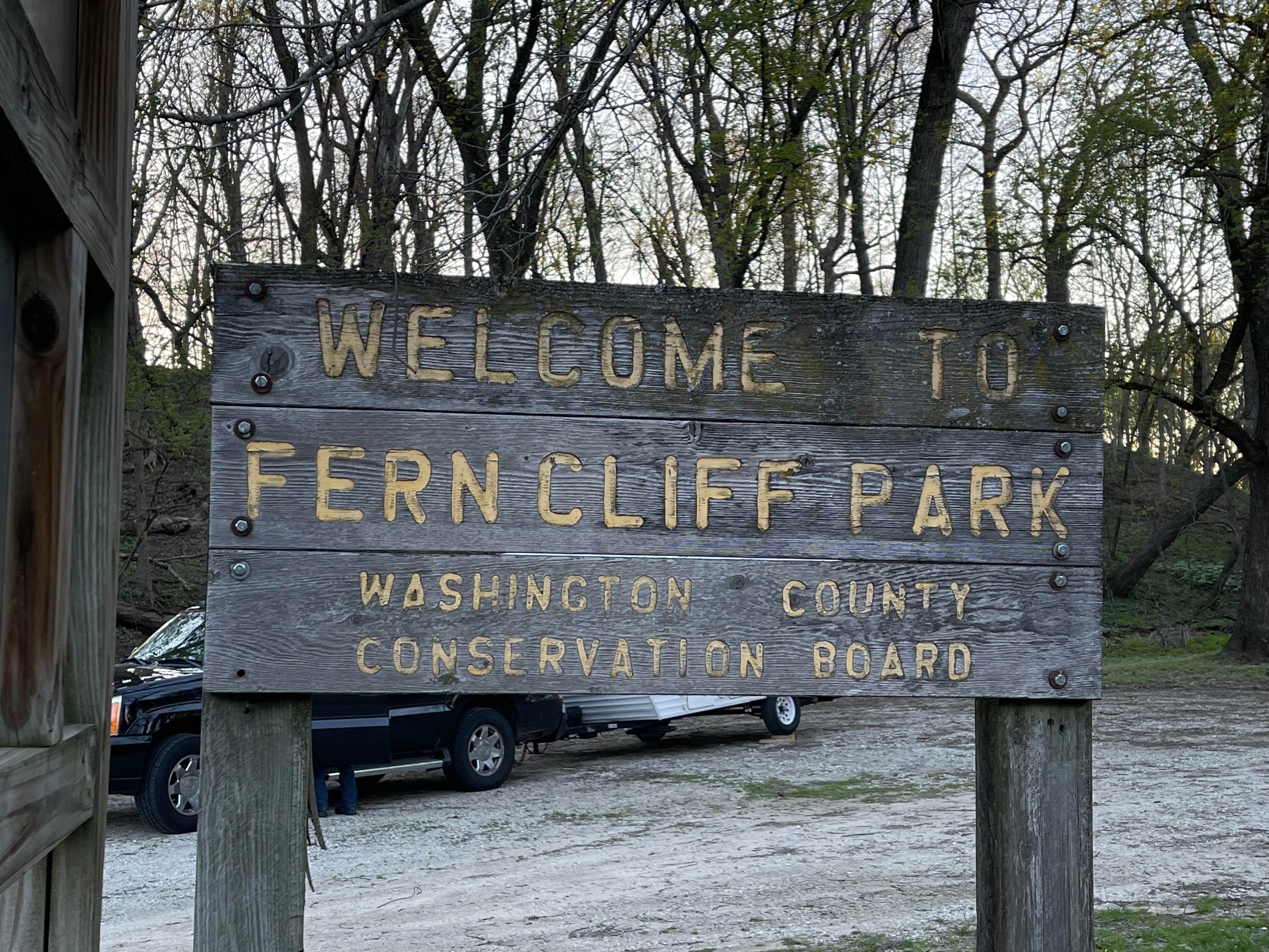 Camper-submitted photo at Fern Cliff Co Park near Washington, IA