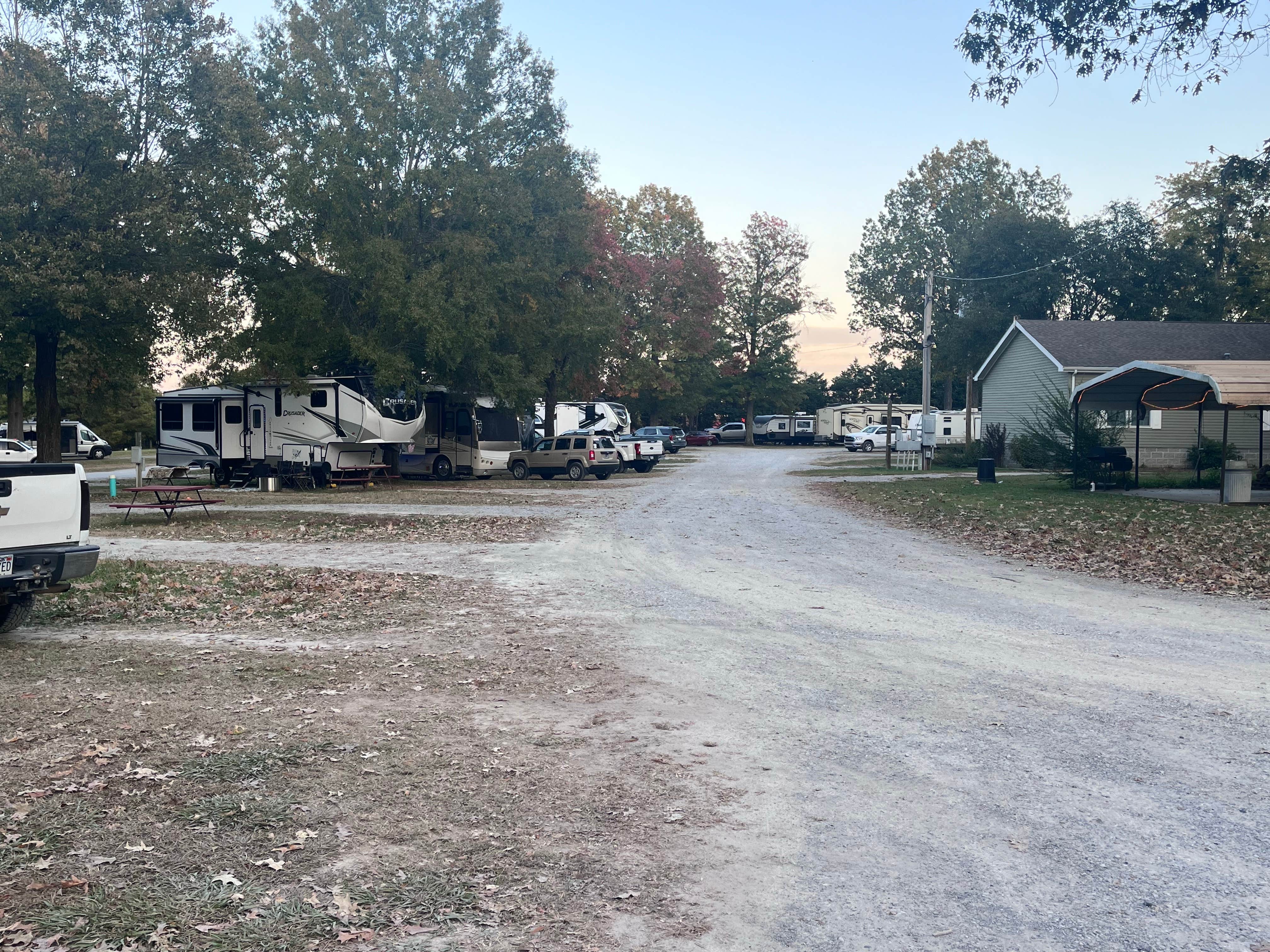 Kim L.'s photo of rv camping at Fern Lake Campground near Karnak, IL
