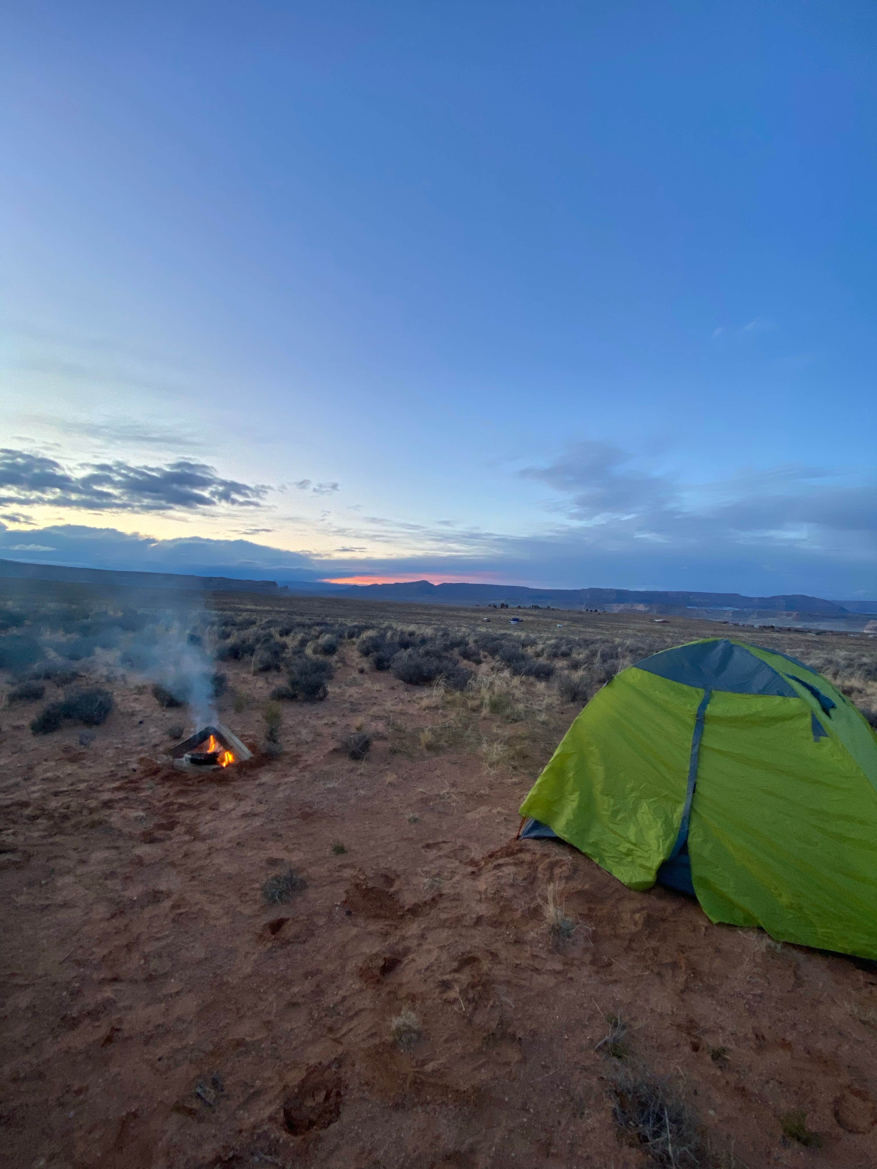 Camping near Paria Canyon Wilderness - Final Designated Campsite Before Lee's Ferry: Ferry Swale Rd - BLM Dispersed Campsite, Big Water, Arizona