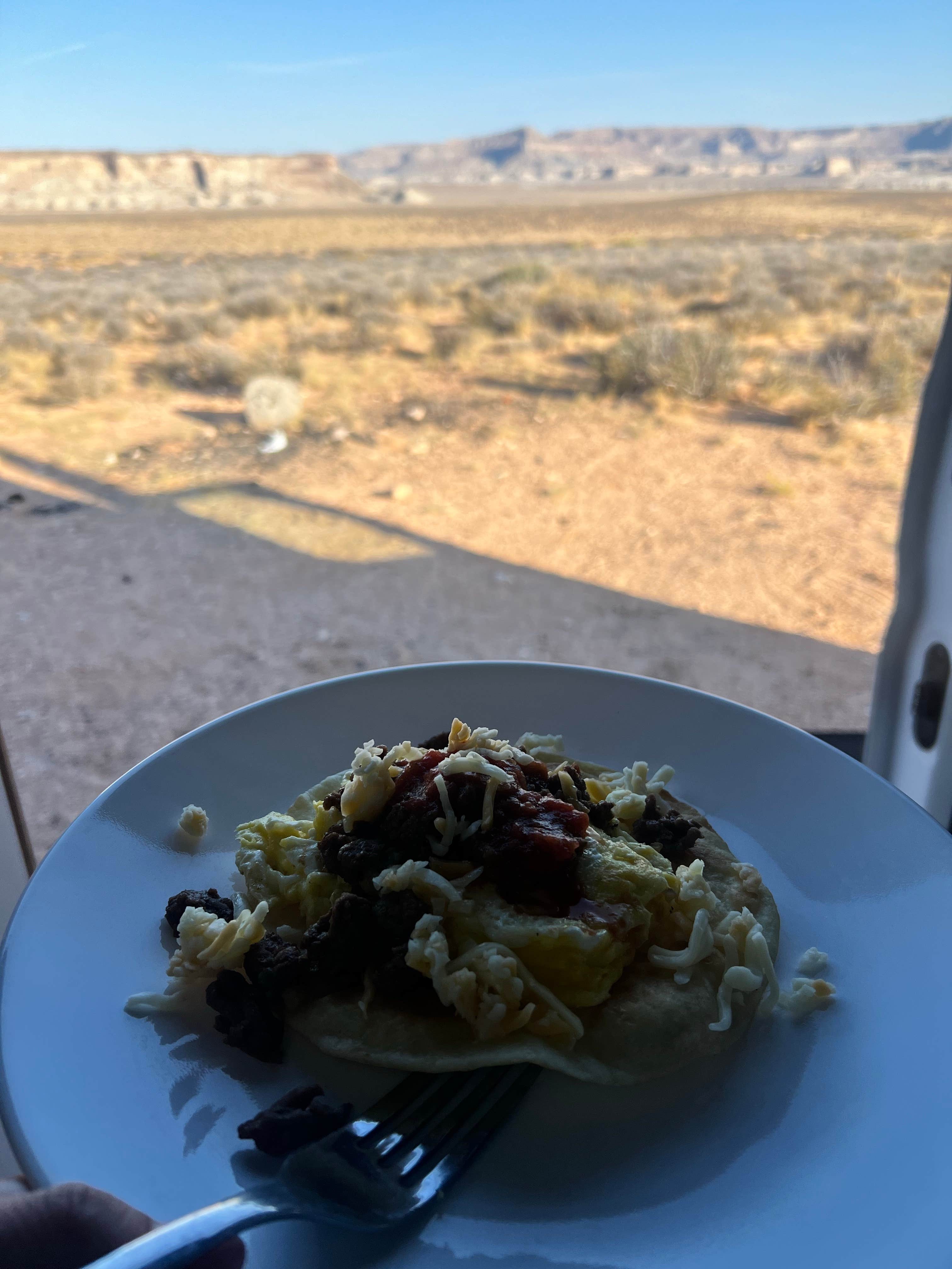 Camper-submitted photo at Ferry Swale Rd - BLM Dispersed Campsite near Page, AZ