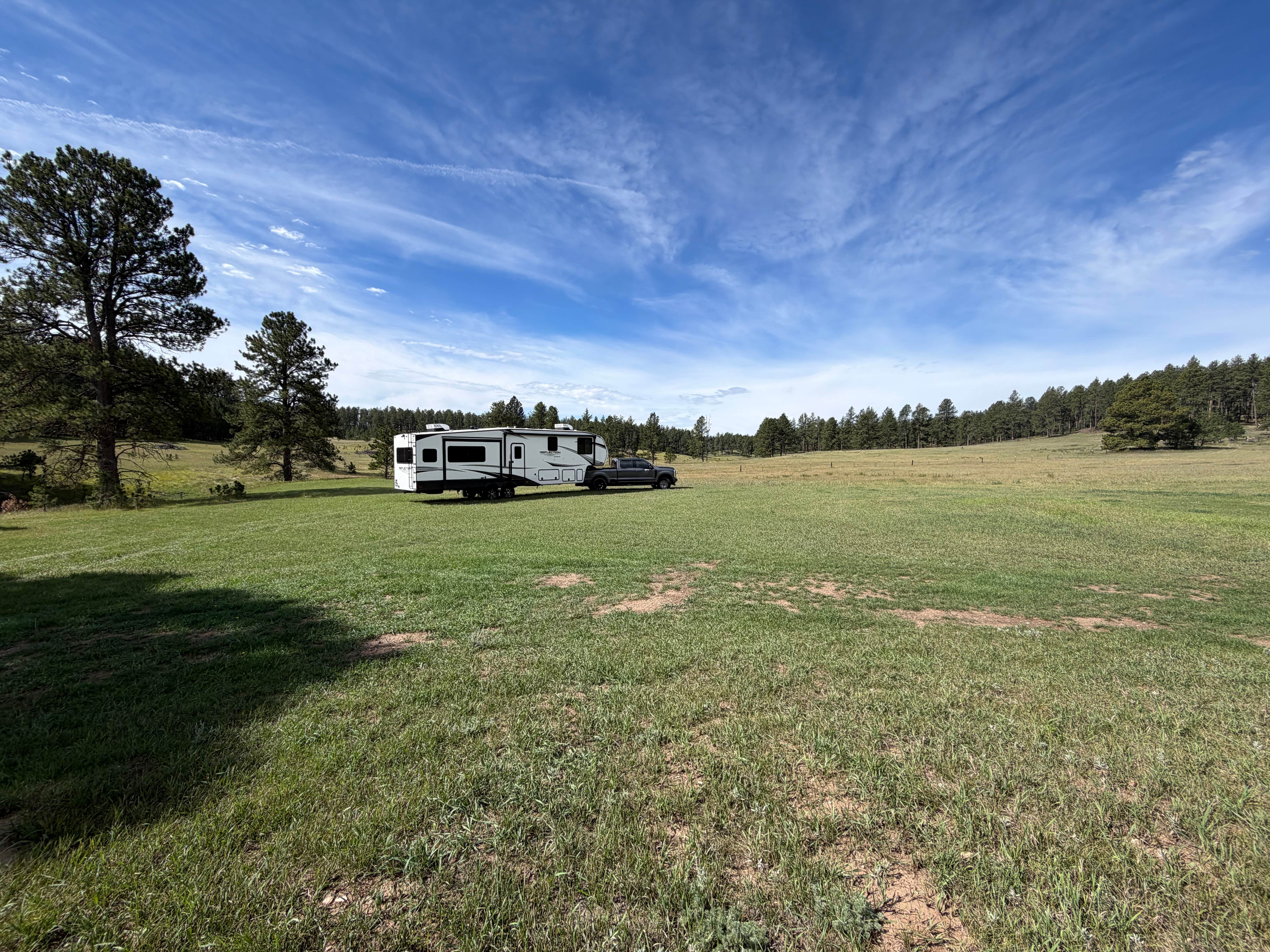 Daiana M.'s photo of rv camping at Find the gold. Dispersed camping RV +40 ft. near Hot Springs, SD