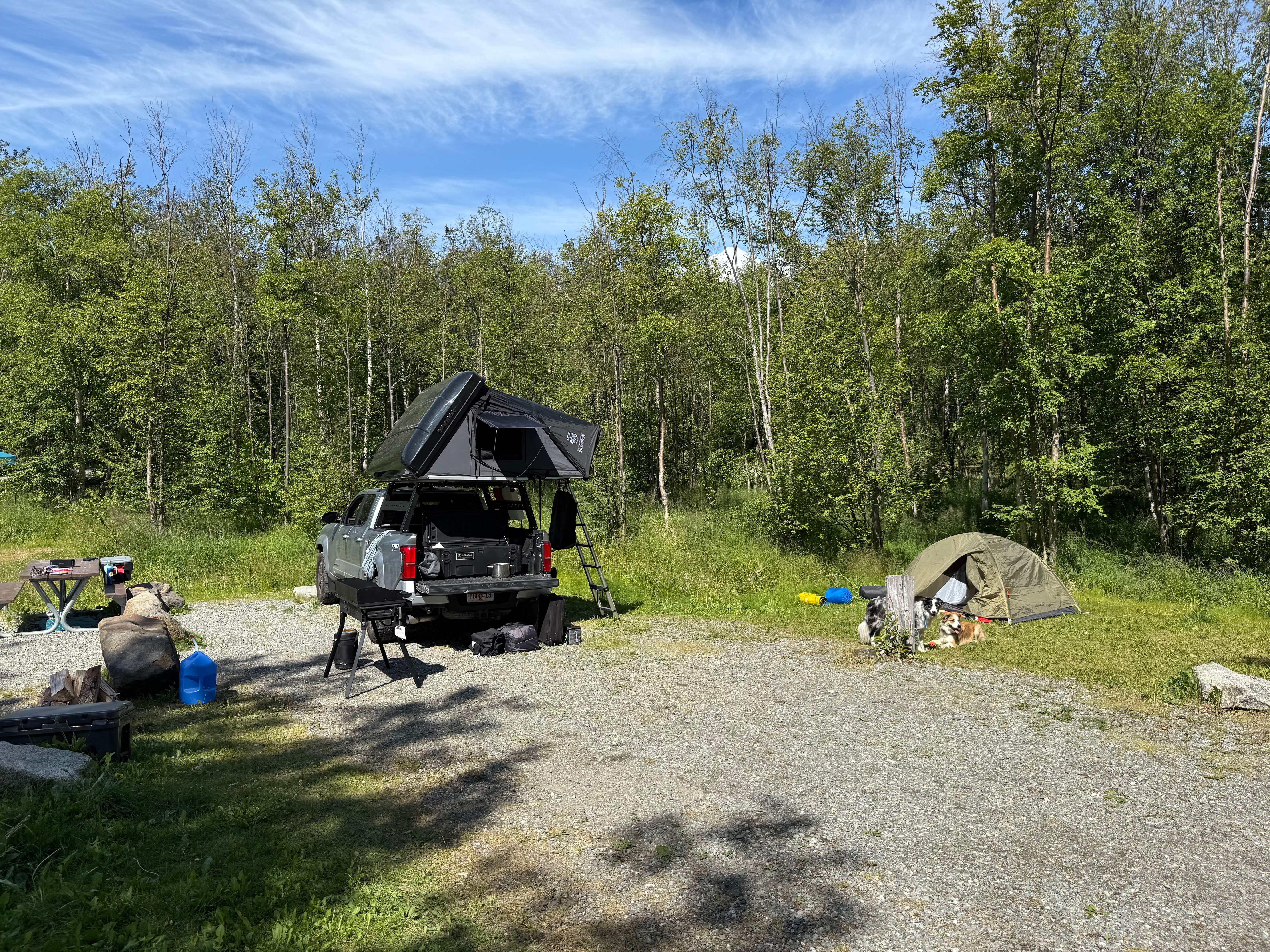 Camping near Kepler Bradley Lake: Finger Lake State Recreation Site Campground, Palmer, Alaska