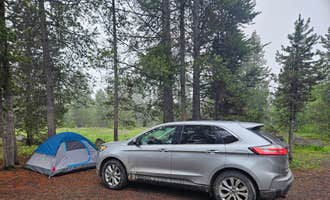Camping near Forest Road 553: Fish Creek Dispersed Camp, Macks Inn, Idaho