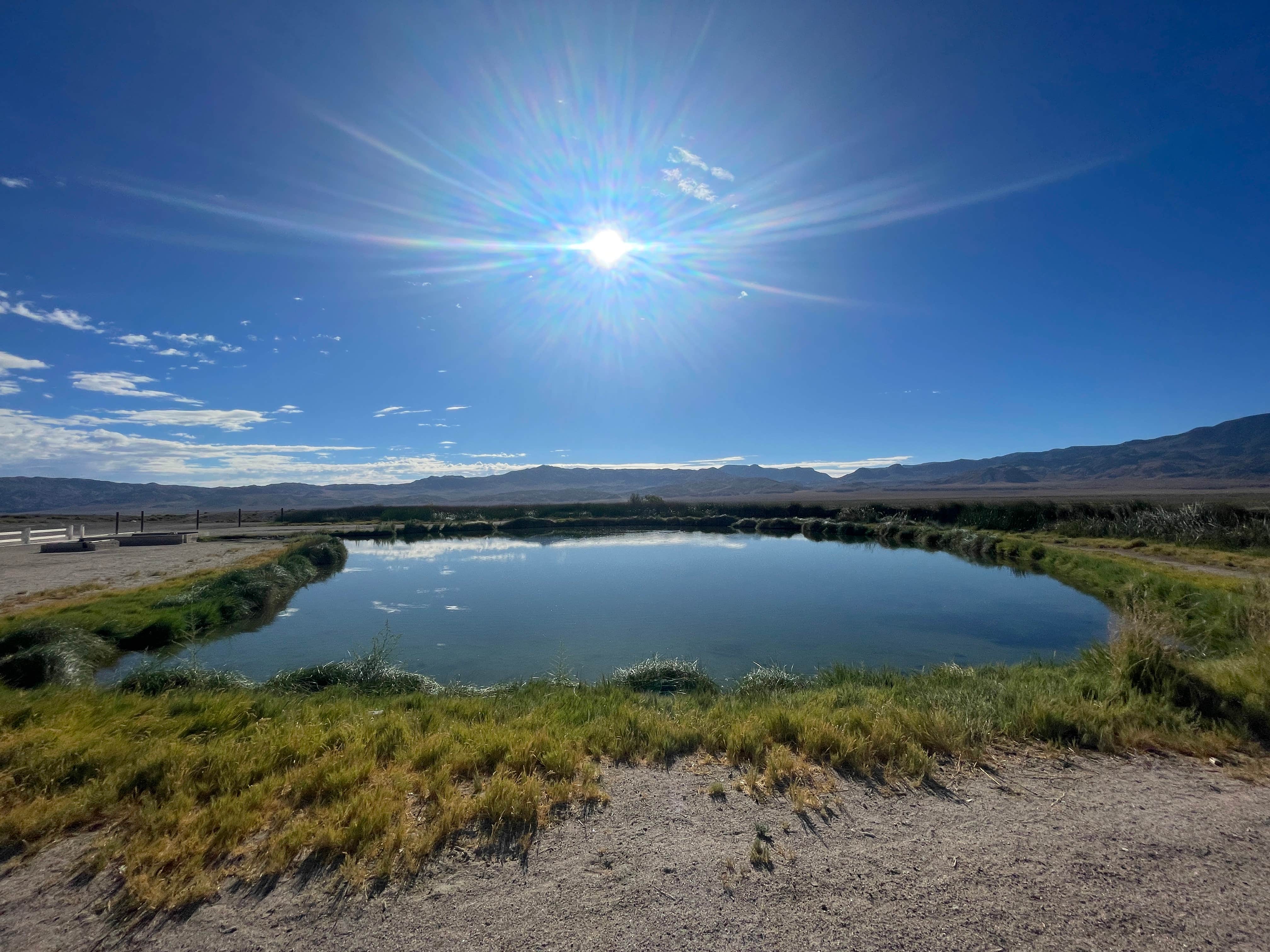 Camper-submitted photo at Fish Lake Valley Hot Springs near Tonopah, NV