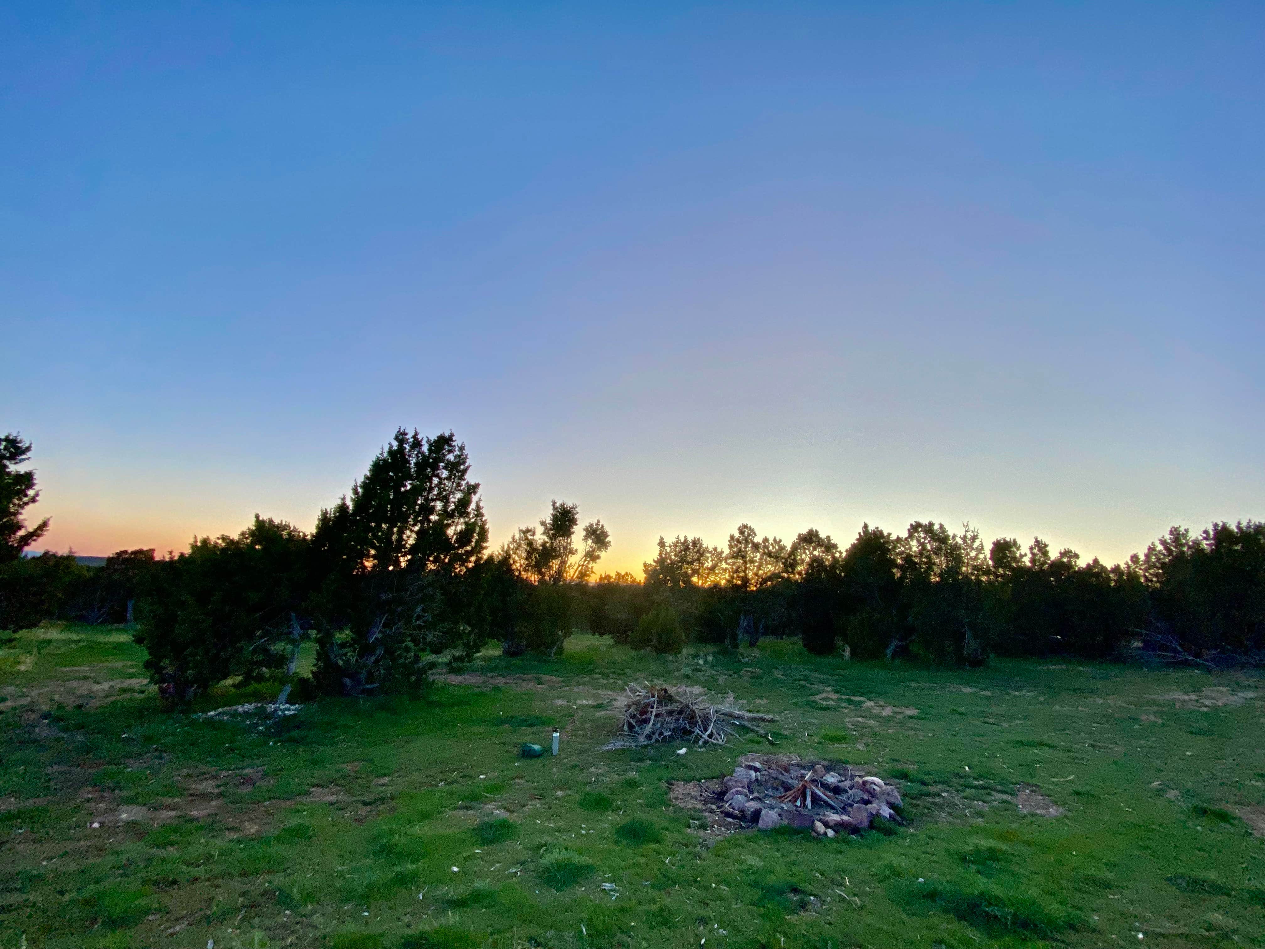 Ean P.'s photo of a dispersed camping area at Fish Lake National Forest Campsite near Sigurd, UT