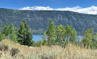 Tamie S.'s photo of a dispersed camping area at Fish Lake National Forest Campsite near Sevier, UT