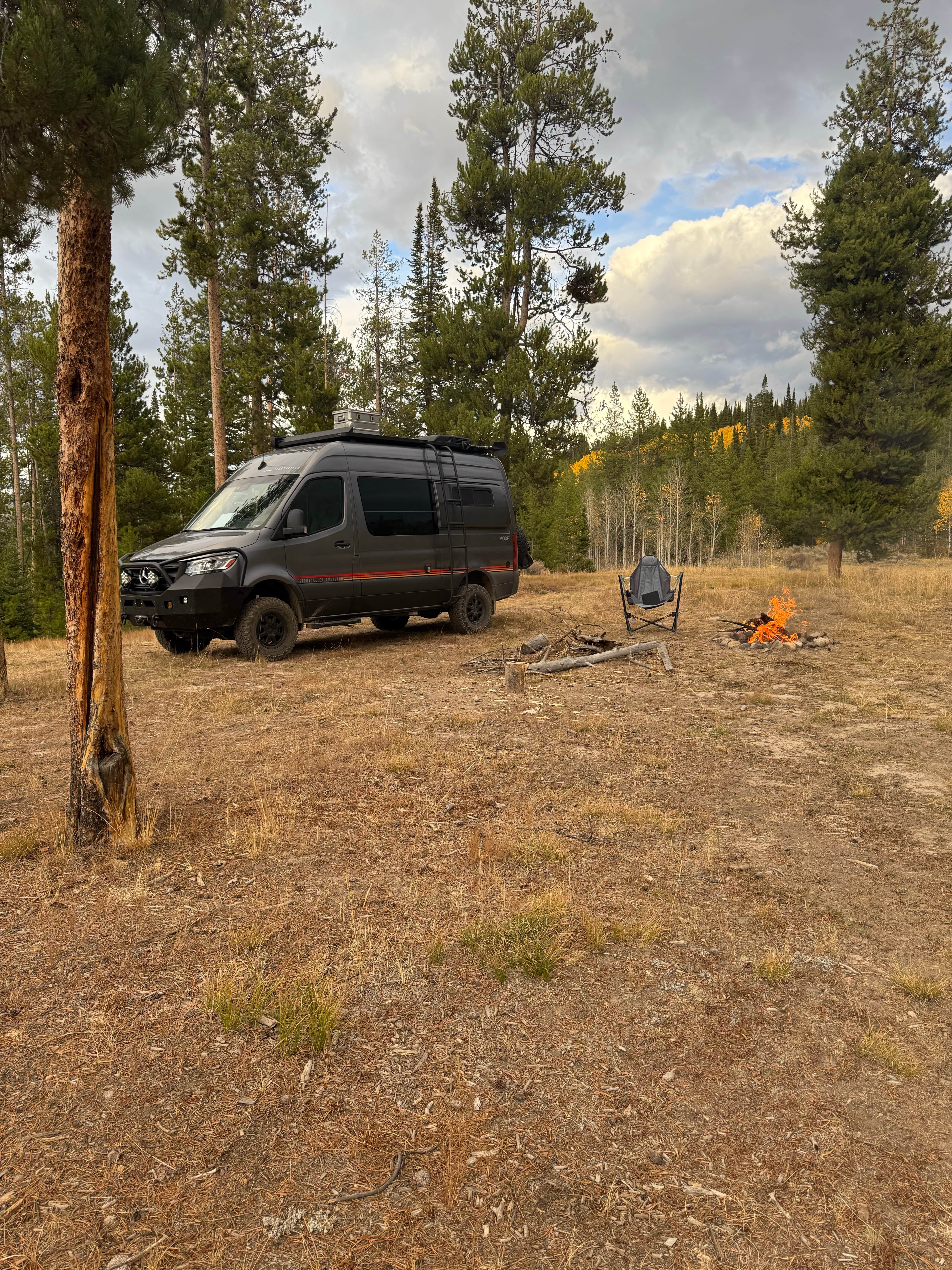 Treb P.'s photo at Fisherman Creek Road near Bridger-Teton National Forest