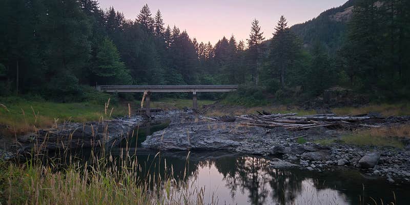 Camper submitted image from Fisherman’s Point Group Campground — Fall Creek State Recreation Area