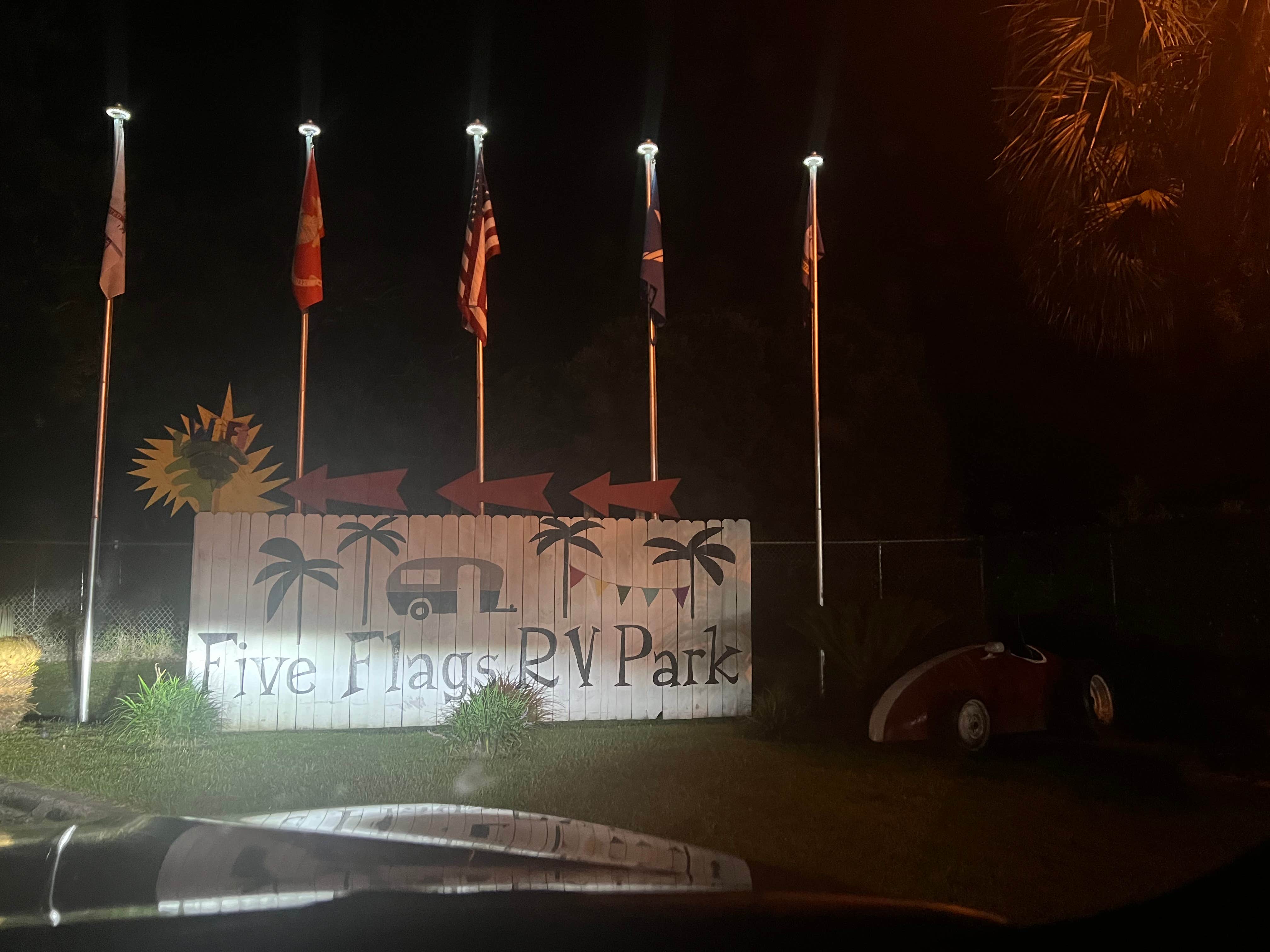 Camping near Pensacola RV Park: Five Flags RV Park, Gonzalez, Florida