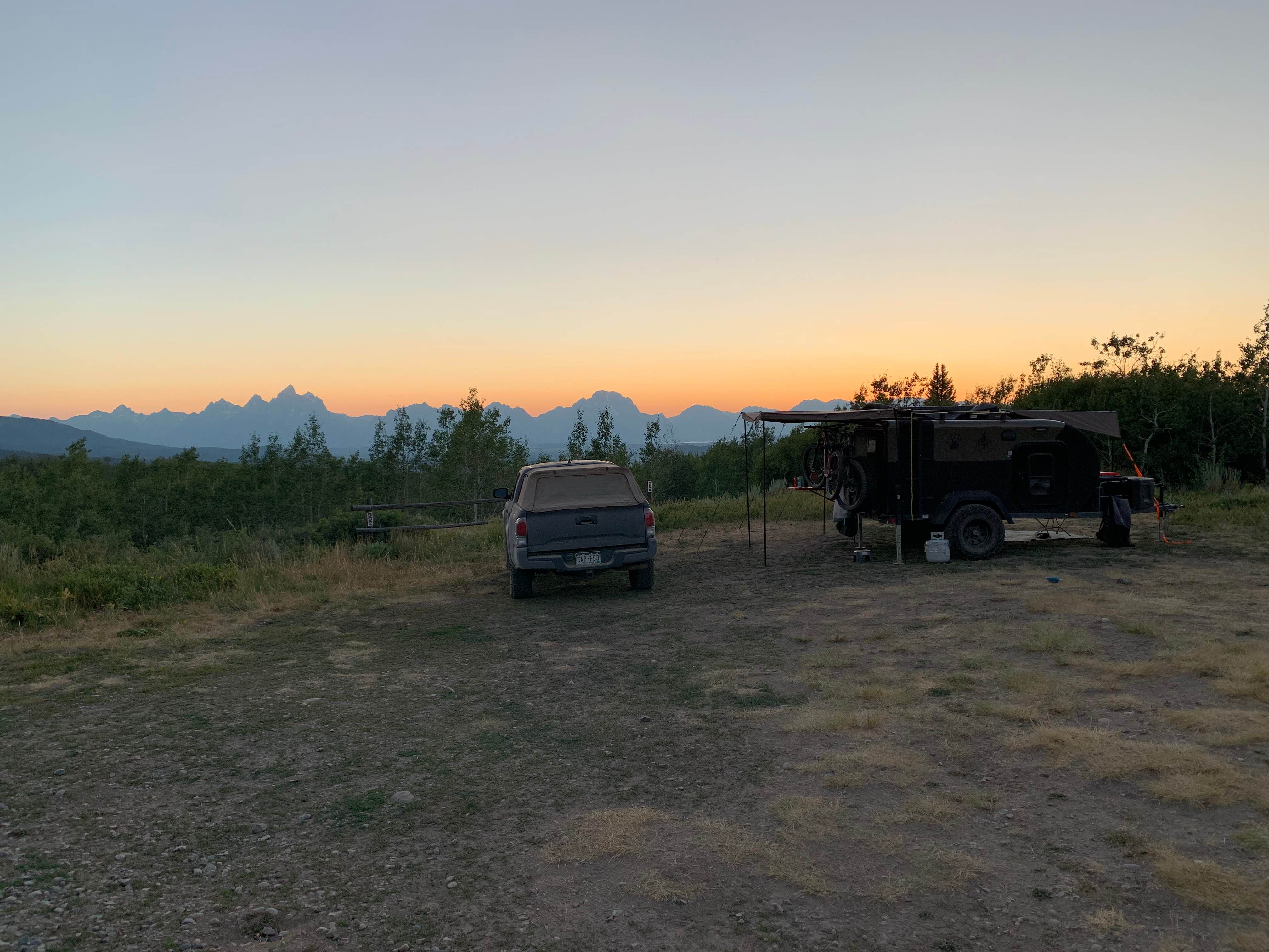 Camper-submitted photo at Flagstaff Road Dispersed near Shoshone National Forest