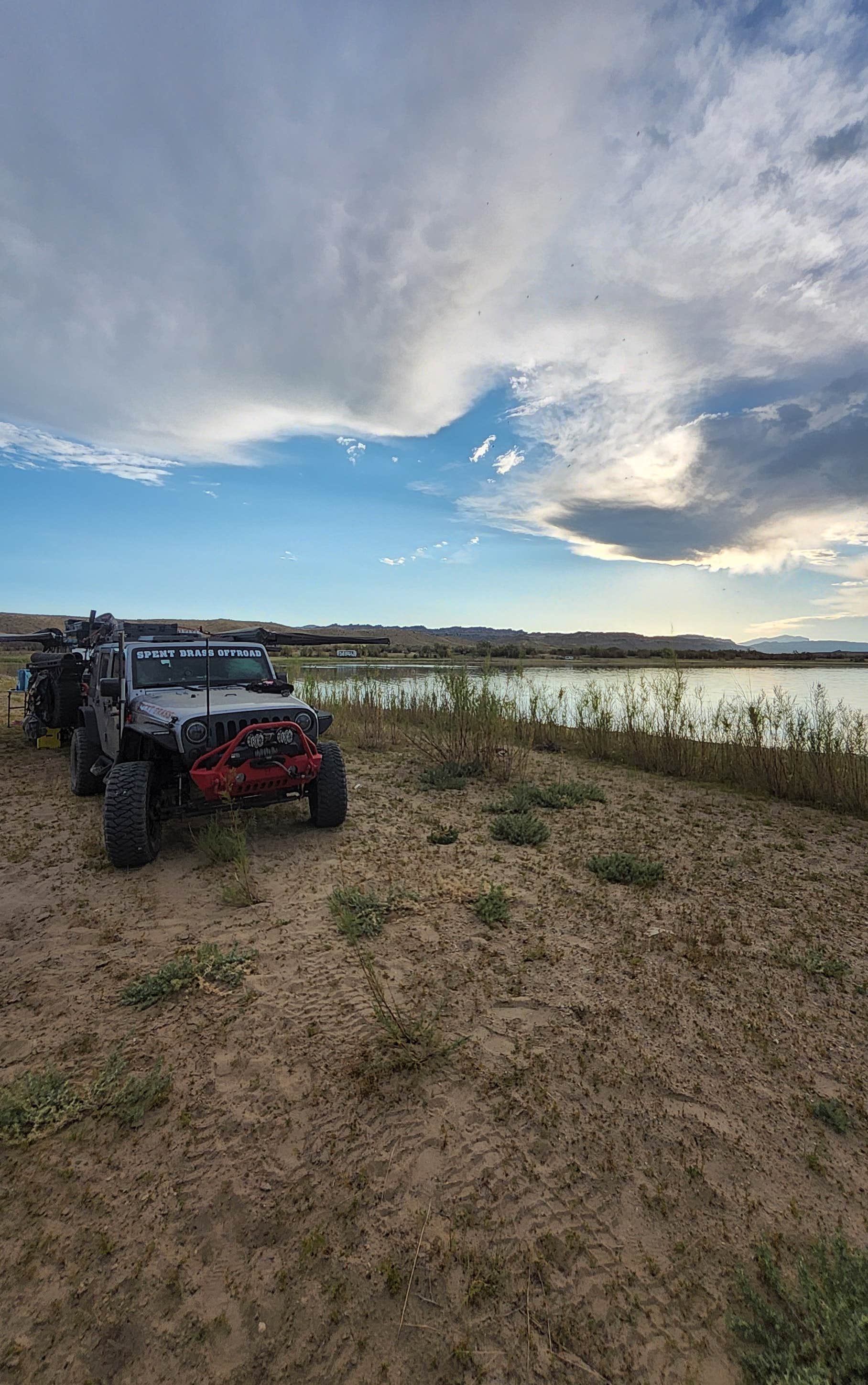 Camper-submitted photo at Jug Hollow Road - Dispersed Camp near Lonetree, WY
