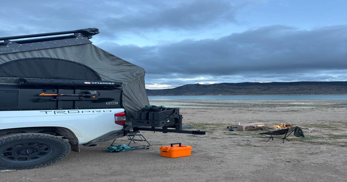 Camper-Submitted Photos of FlamingGorge beach camping