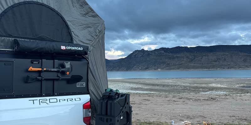 Camper submitted image from FlamingGorge beach camping