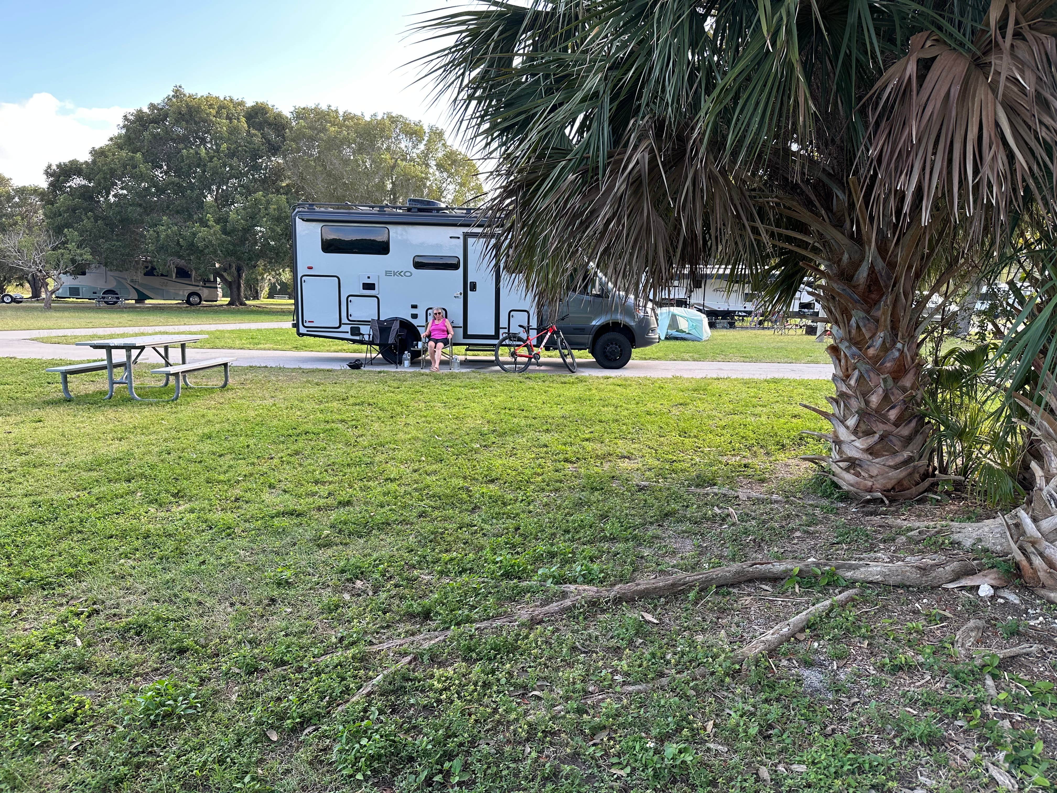 Camping near Backcountry Alligator Creek — Everglades National Park: Flamingo Campground, Islamorada, Village of Islands, Florida