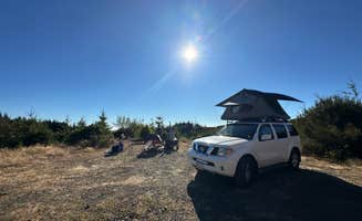 Bryant G.'s photo of a dispersed camping area at Flat Hilltop Dispersed Site on China Mountain Road near Gold Beach, OR