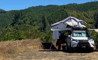Ben C.'s photo at Flat Hilltop Dispersed Site on China Mountain Road near Port Orford, OR
