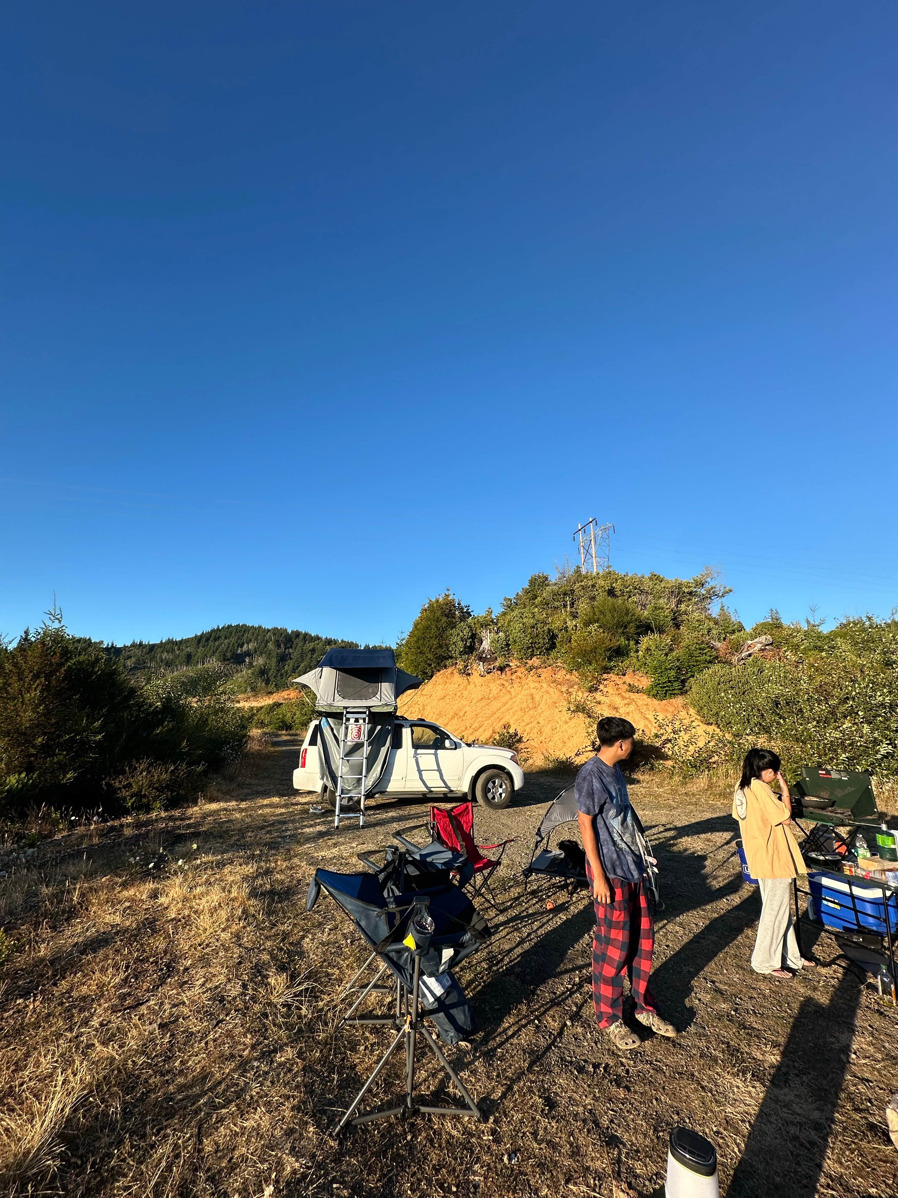 Camper-submitted photo at Flat Hilltop Dispersed Site on China Mountain Road near Gold Beach, OR