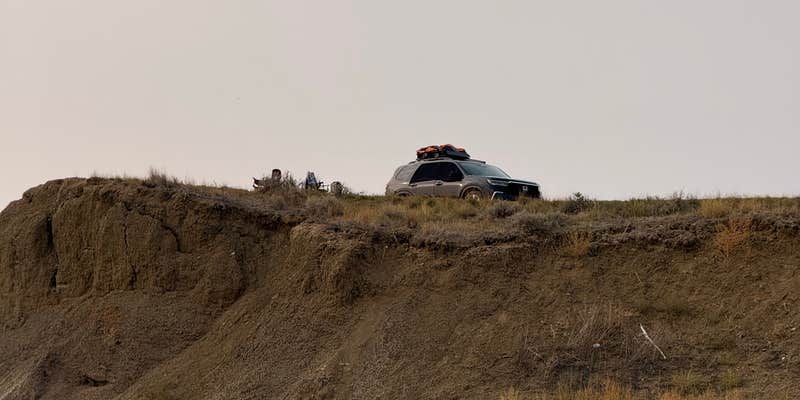 Camper submitted image from Flat Lake Recreation Area