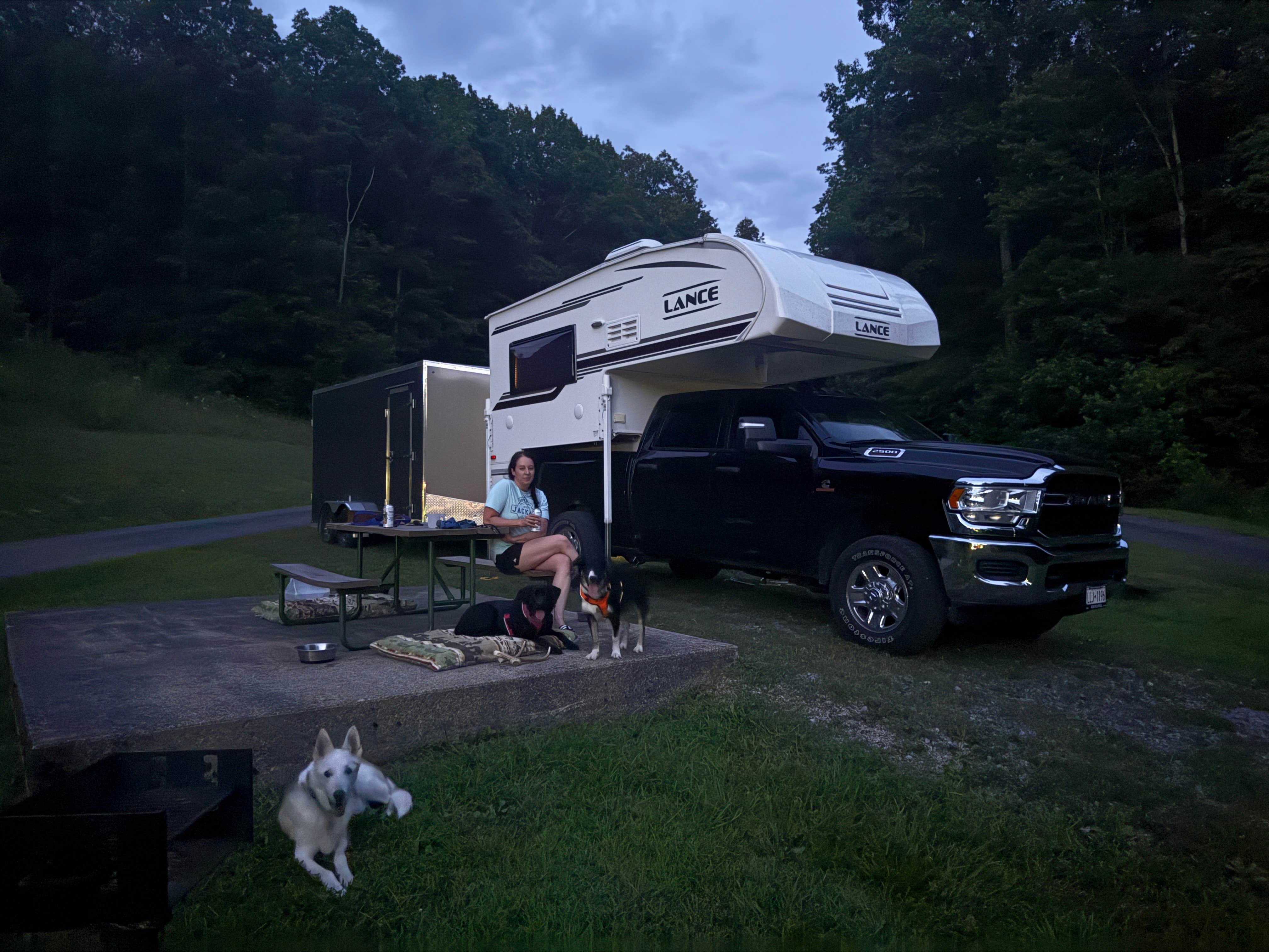 Samantha L.'s photo of rv camping at Flatwoods KOA near Harrisville, WV