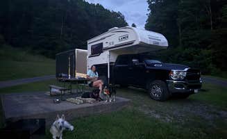 Samantha L.'s photo of rv camping at Flatwoods KOA near Horner, WV