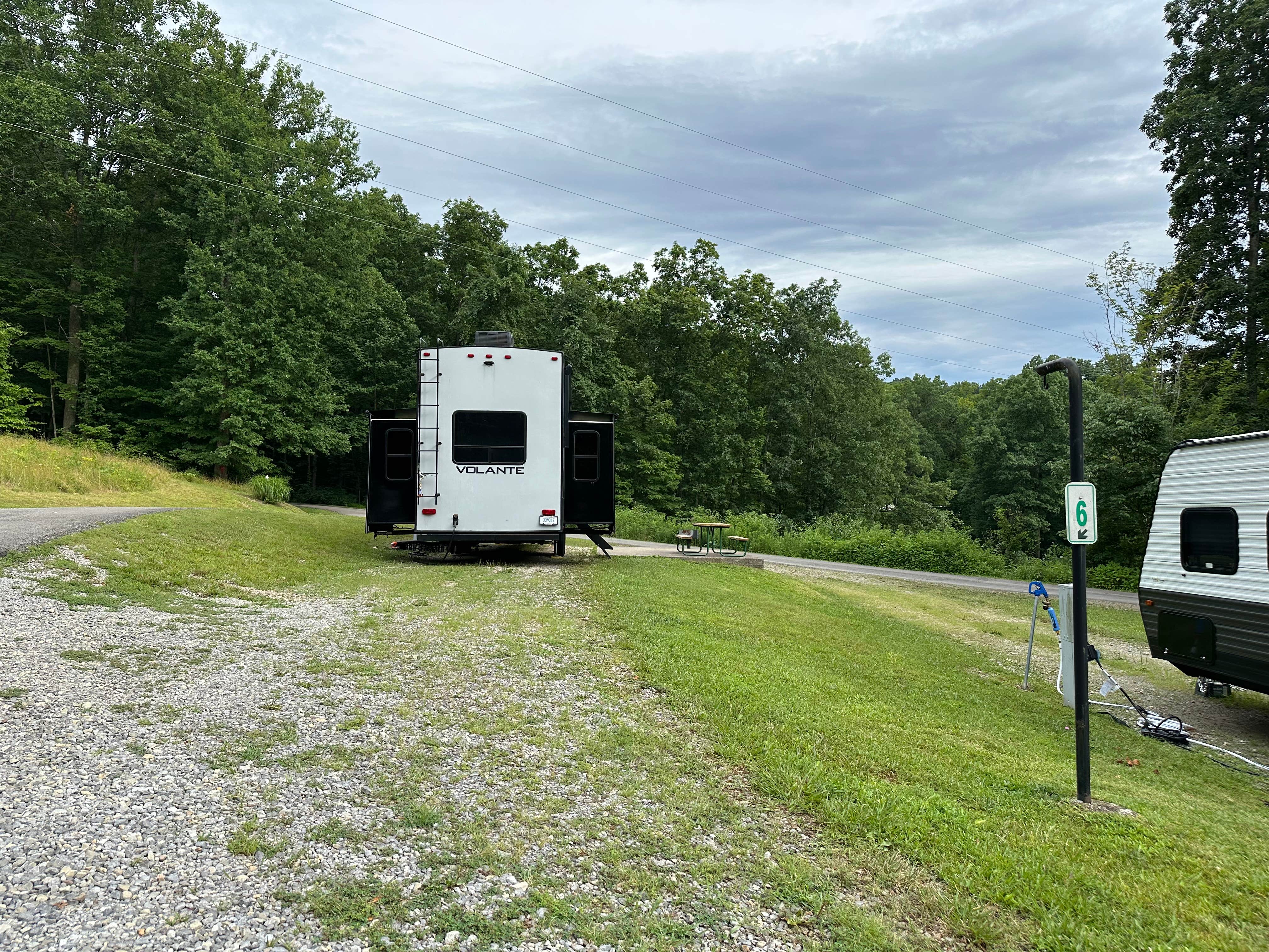 Beth R.'s photo of rv camping at Flatwoods KOA near Summersville, WV