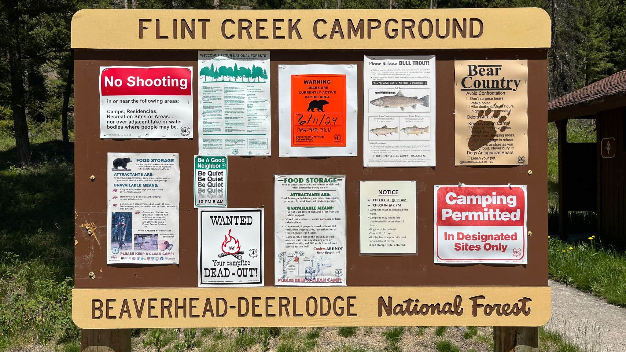 Camper-submitted photo at Flint Creek Campground near Anaconda-Deer Lodge County, MT